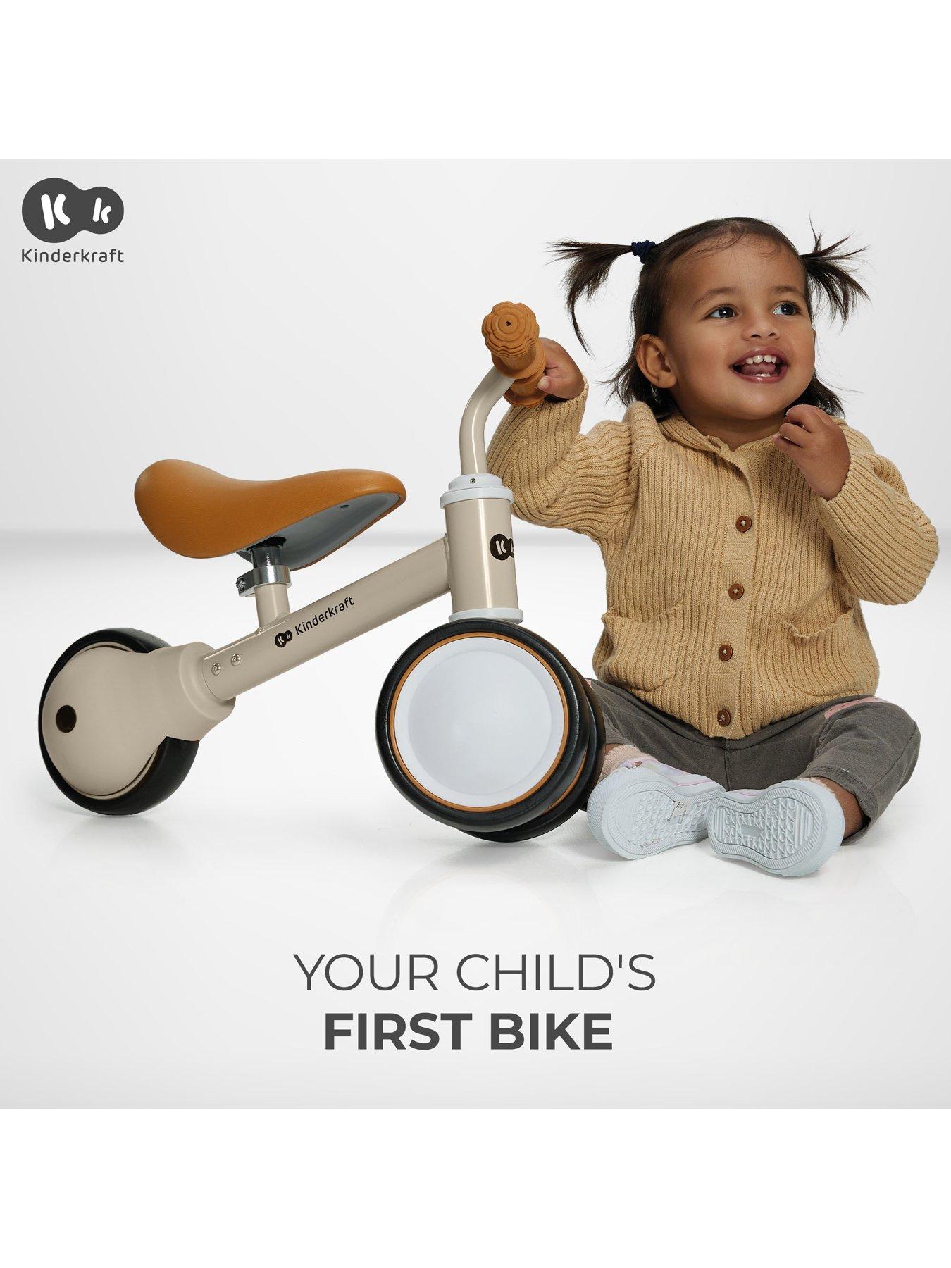 Image 3 of 7 of Kinderkraft Cutie Balance Bike - Light Blue