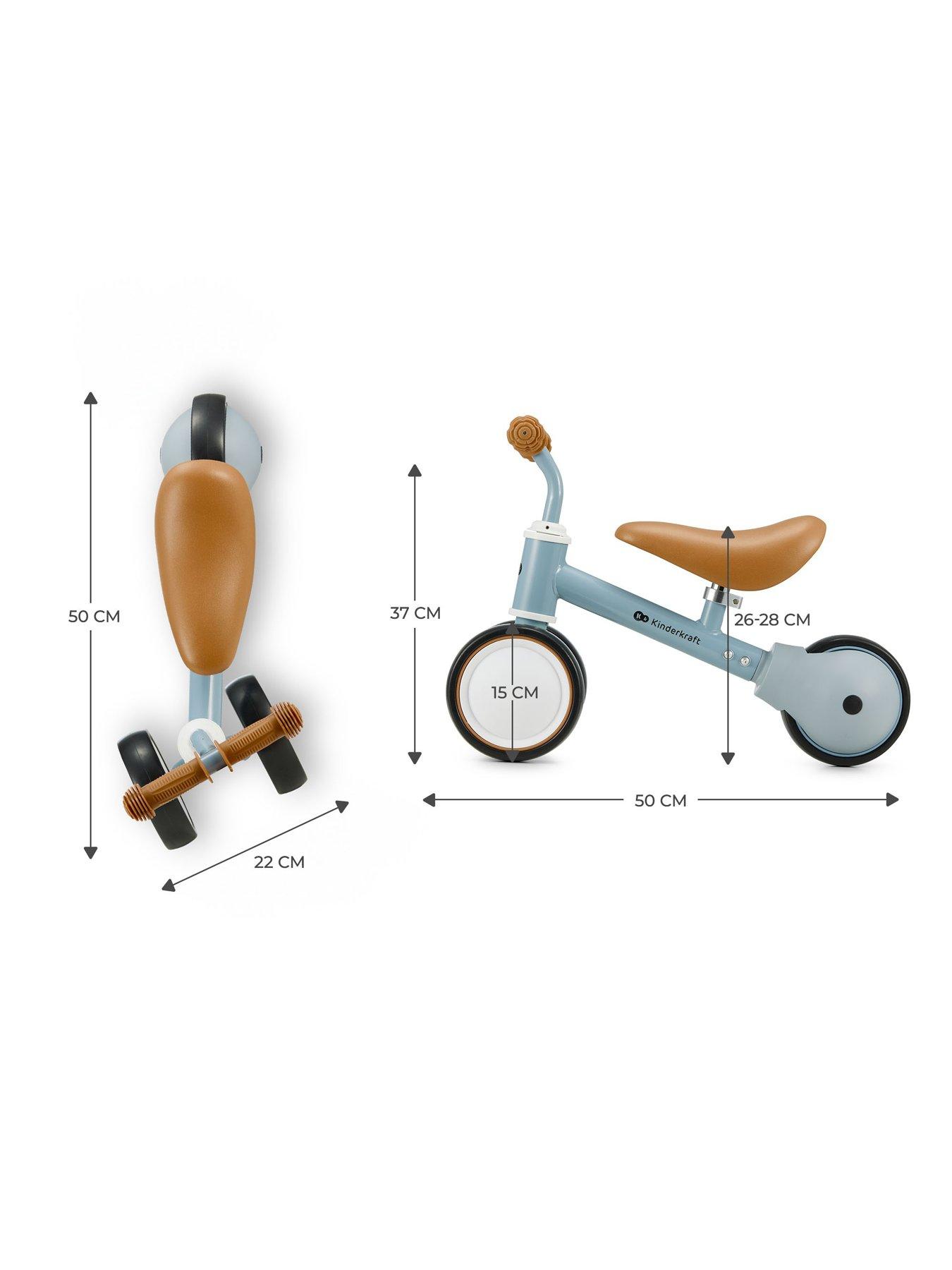Image 7 of 7 of Kinderkraft Cutie Balance Bike - Light Blue