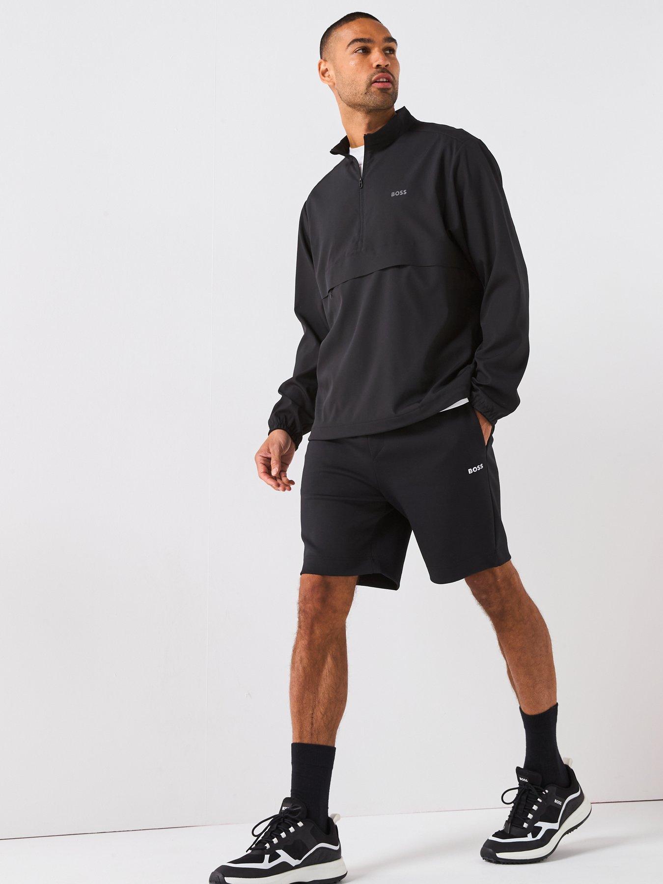 Image 3 of 5 of BOSS Shorts Zone Regular Fit Jersey Shorts - Black