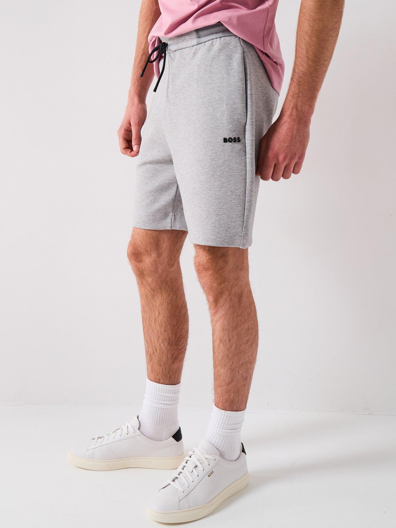 undefined Shorts Zone Regular Fit Jersey Shorts - Light Grey