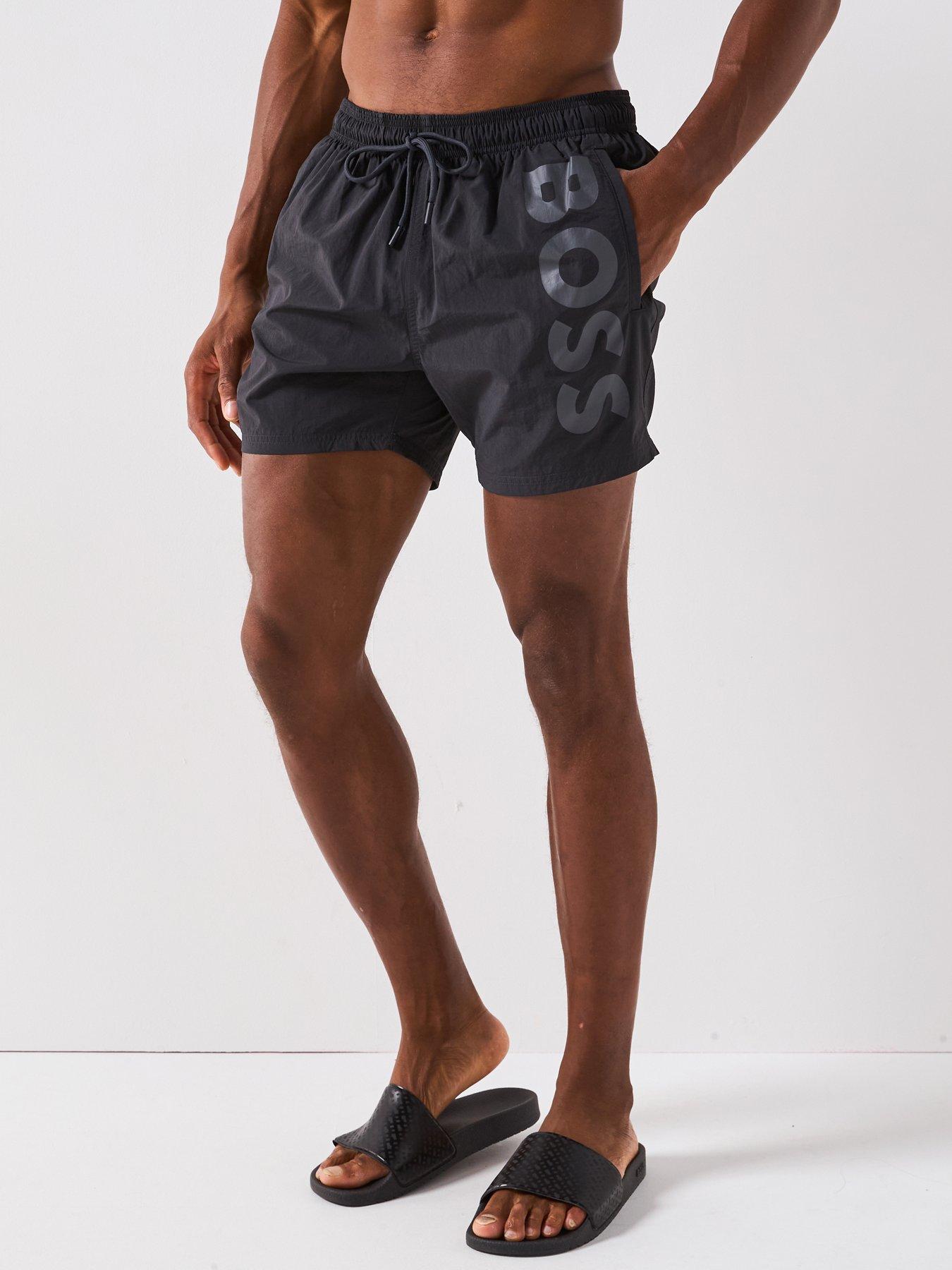 undefined Octopus Swim Shorts - Grey