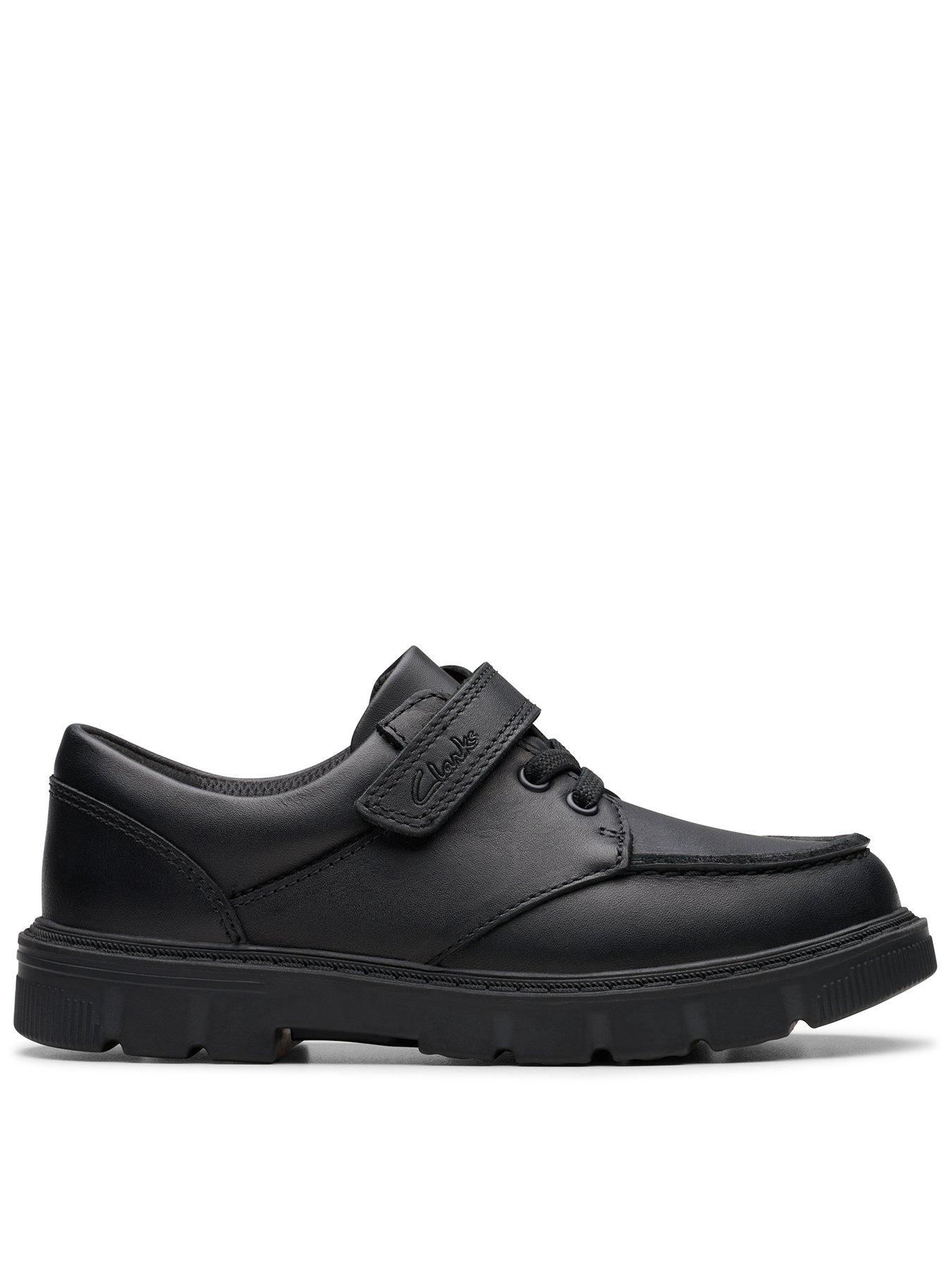 Clarks Lorcam Edge K Older/Junior - Black