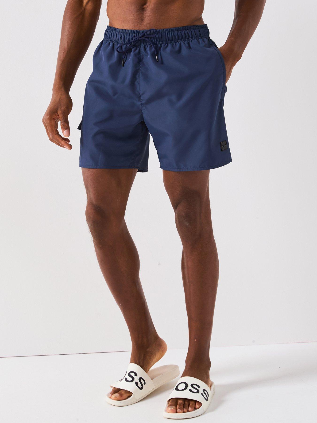 undefined Dive Cargo Swim Shorts - Navy