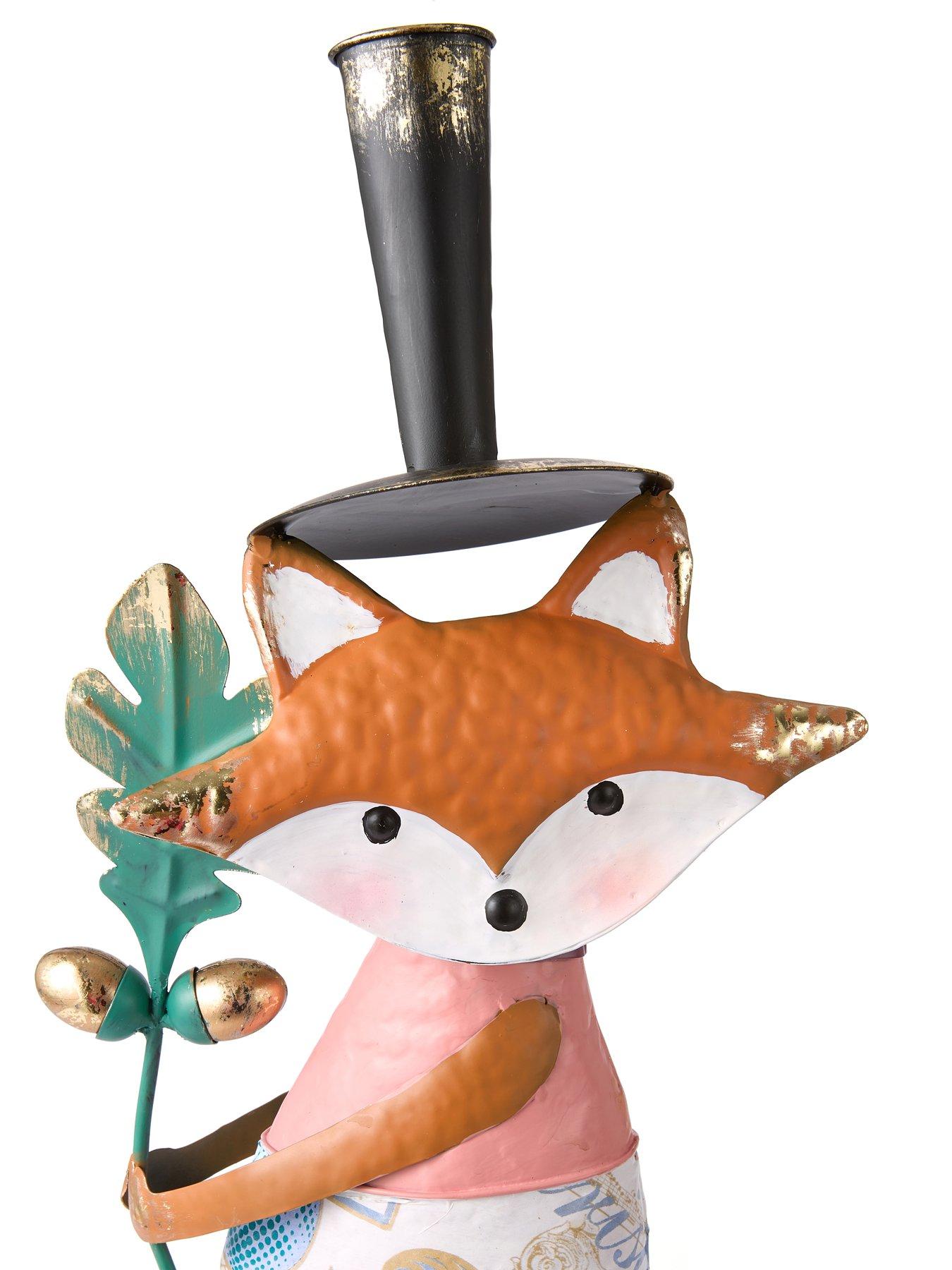 Image 6 of 7 of Heaven Sends Set of 2&nbsp;Standing Fox Autumn Decorations
