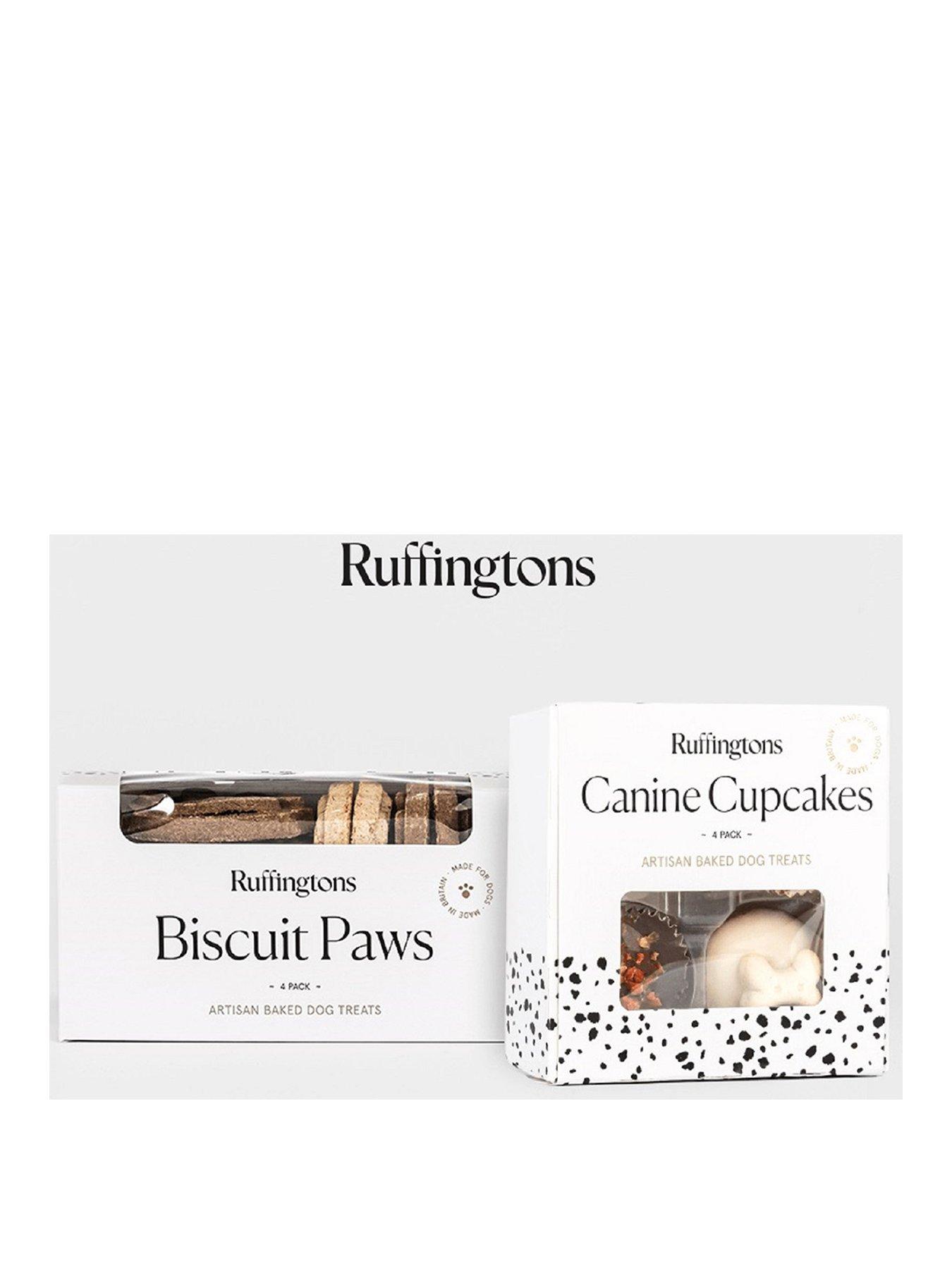 Ruffingtons Biscuit  &  Cupcakes 4-Pack Dog Bundle