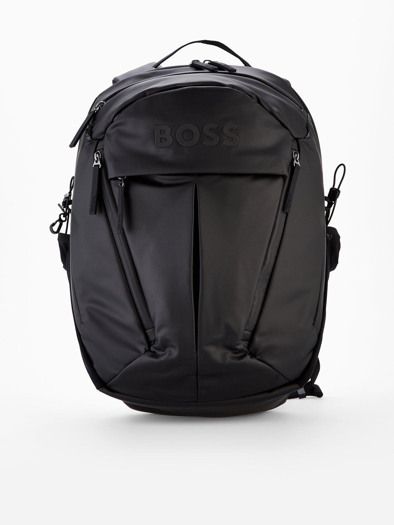 BOSS Jareth Backpack – Zaino Nero Con Scomparto Per Laptop, Dimensioni 31x42x16 Cm, Design Moderno - 3