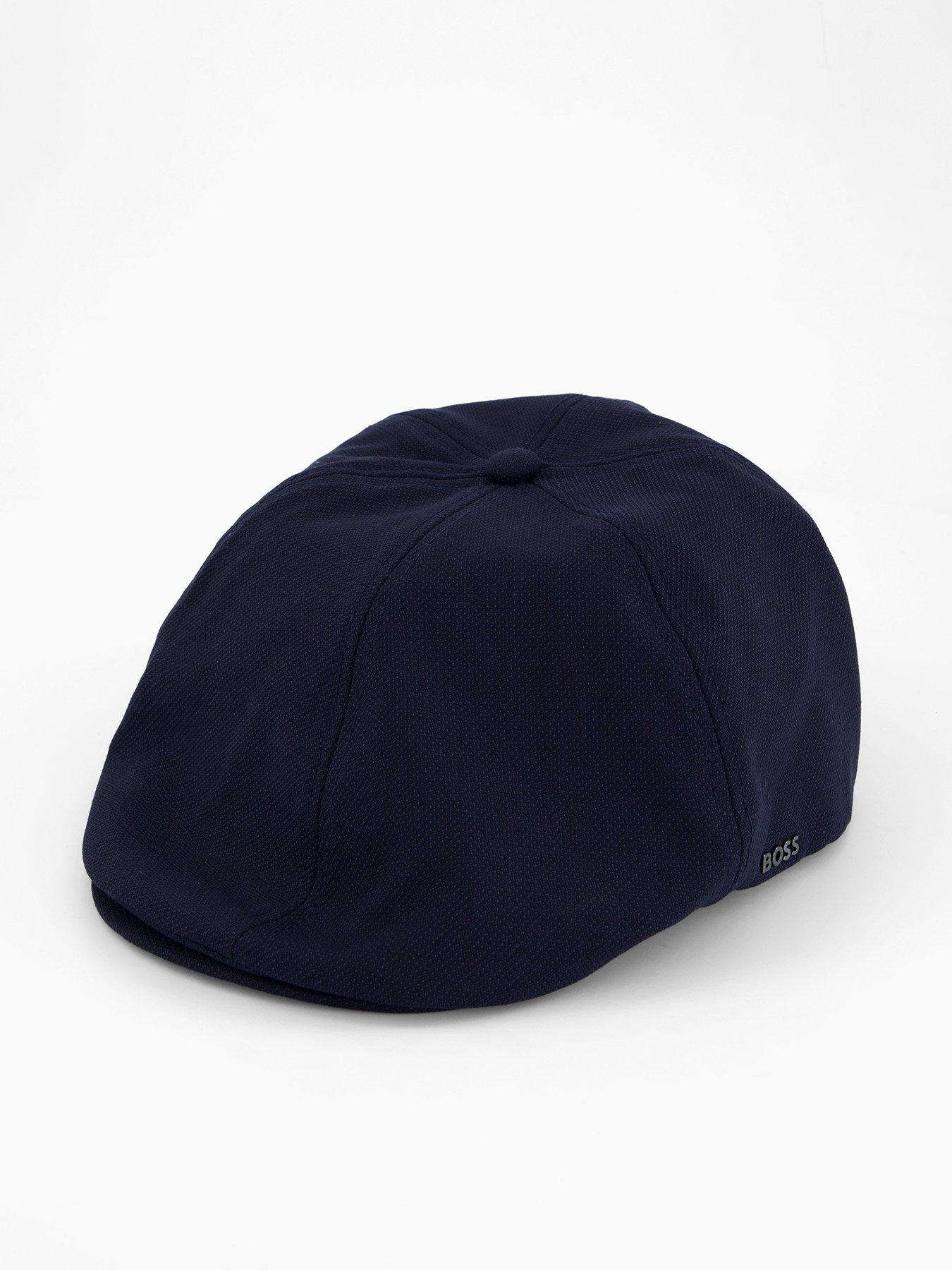 undefined Trystan Flat Cap - Navy