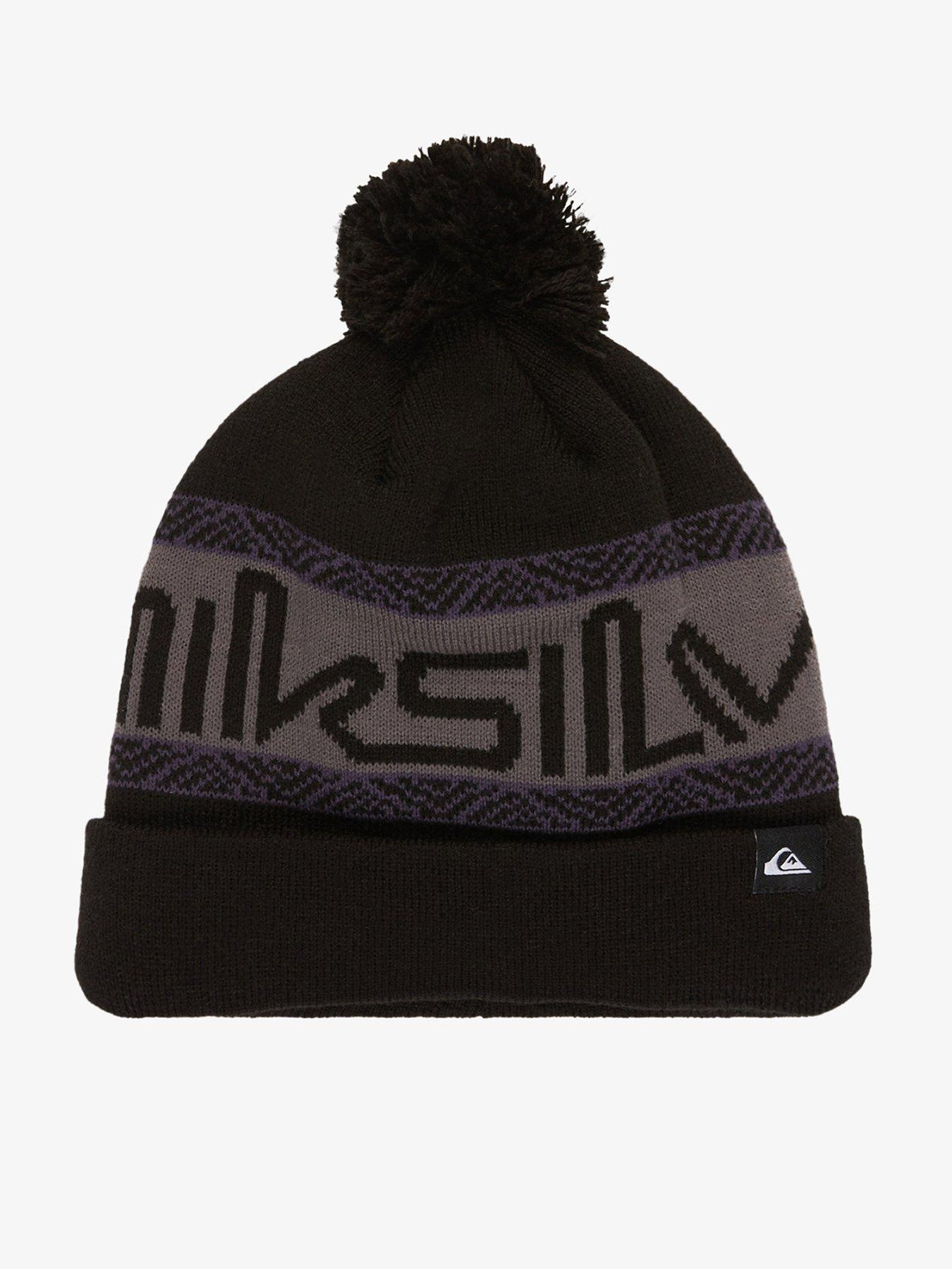 Quiksilver Junior Boys Skiing Summit Beanie Hat - Black