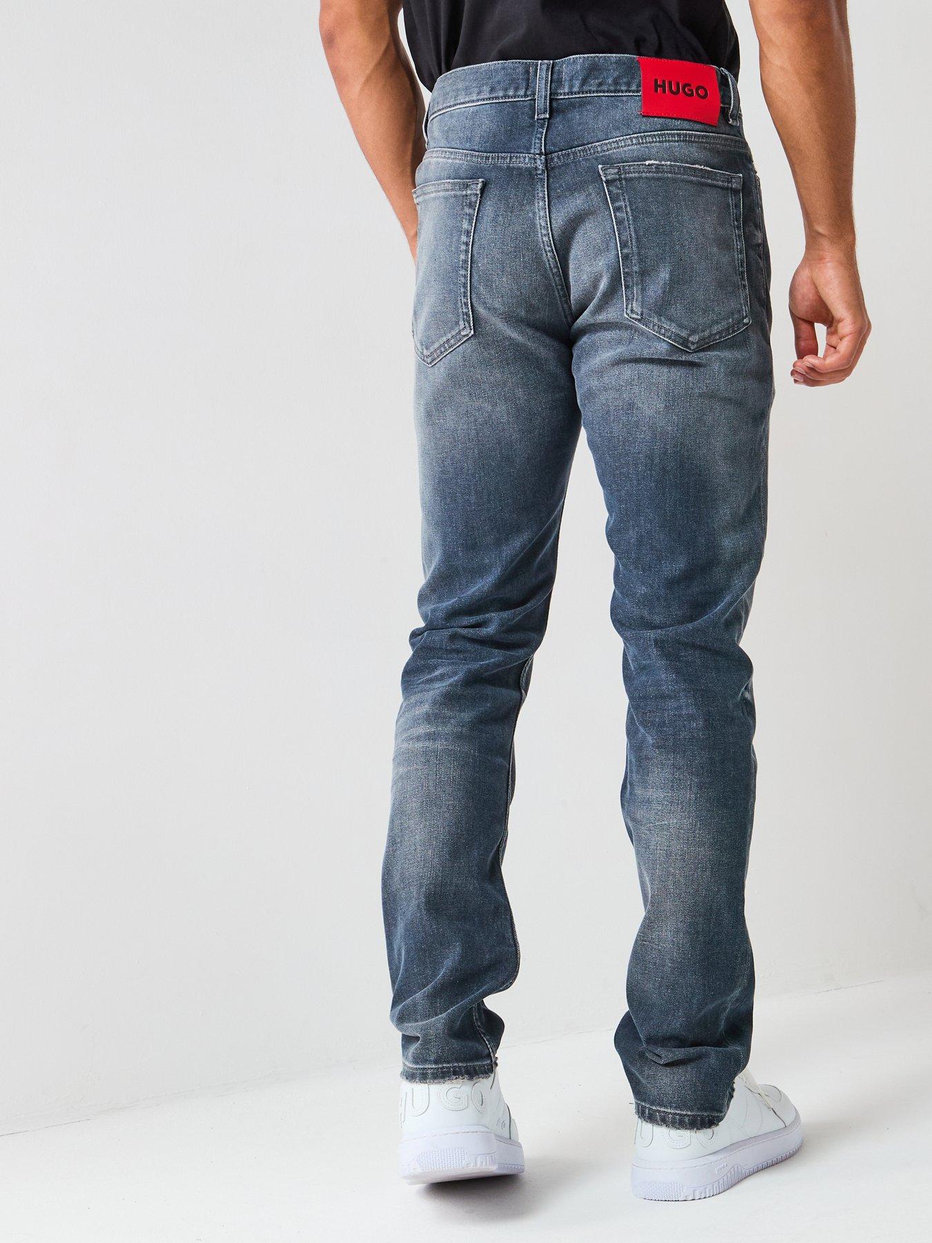 Image 2 of 4 of HUGO 708 Slim Fit Jeans - Mid Wash