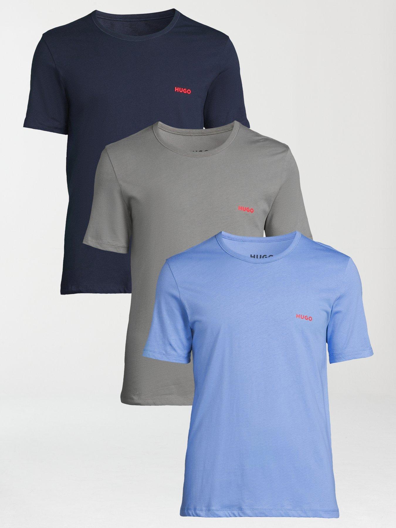 undefined Bodywear Regular Fit 3 Pack T-shirt - Assorted