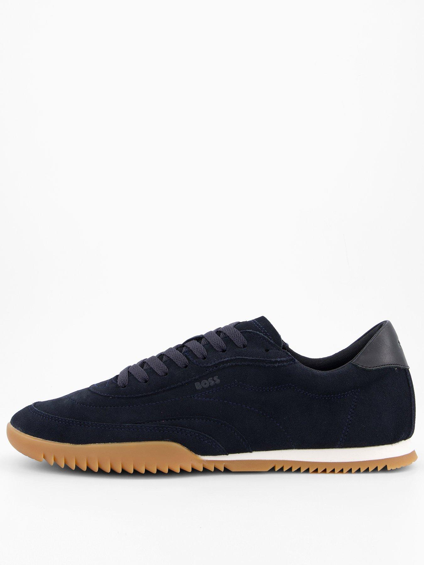 undefined Careton Suede Gumsole Trainers - Navy