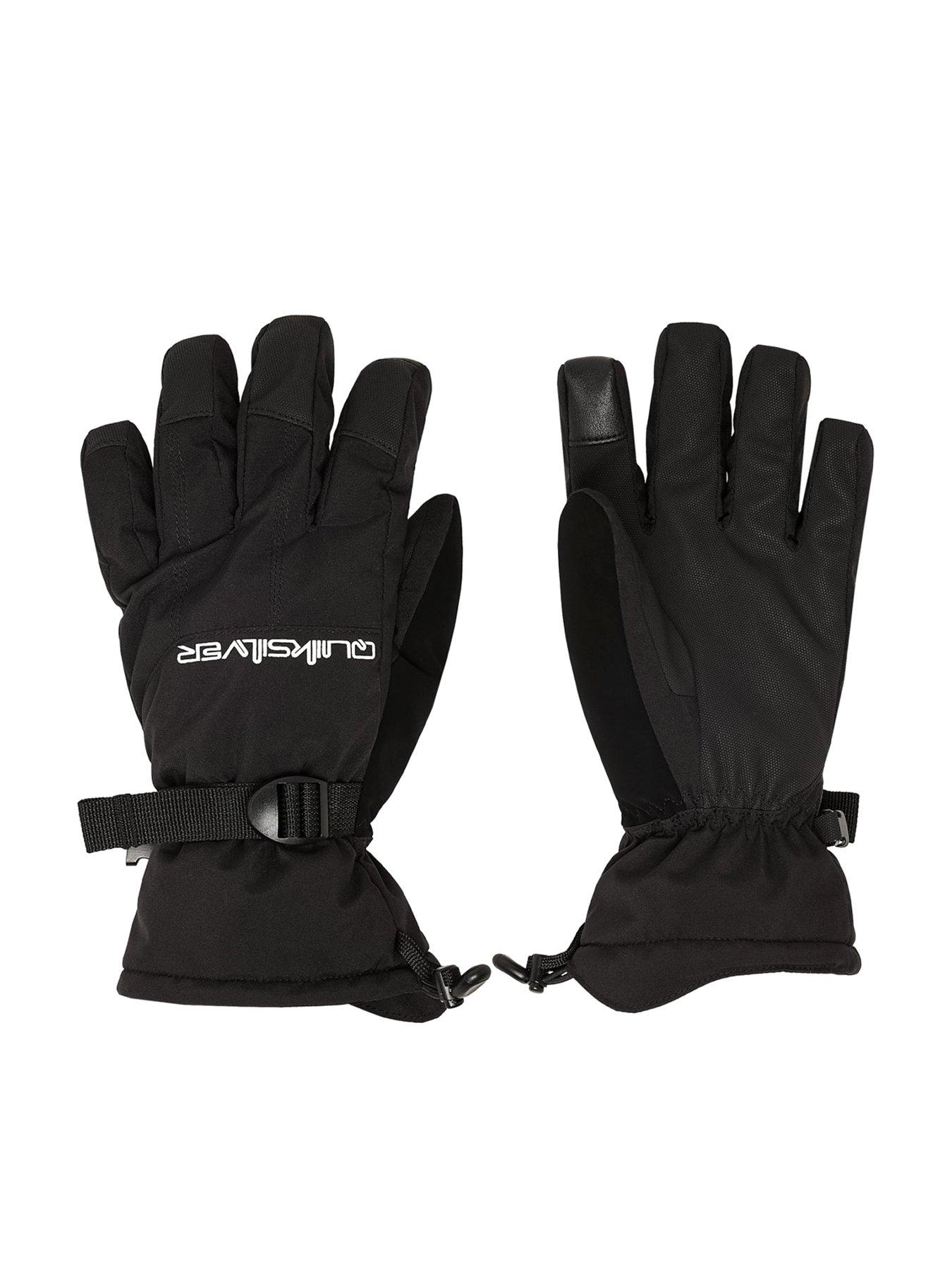 Quiksilver Mens Skiing Mission Gloves - Black