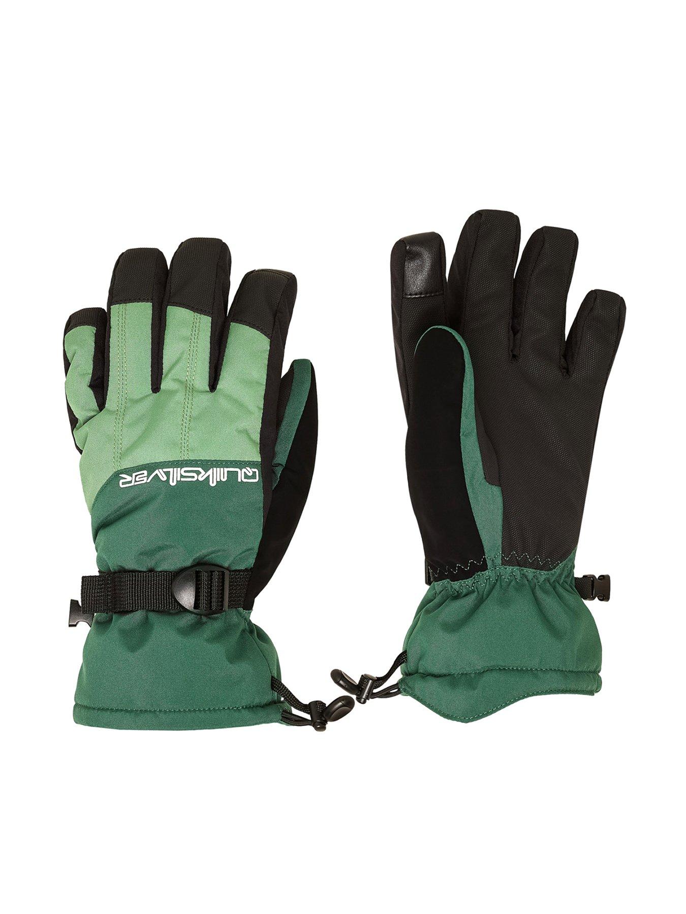 Quiksilver Mens Skiing Mission Gloves - Green