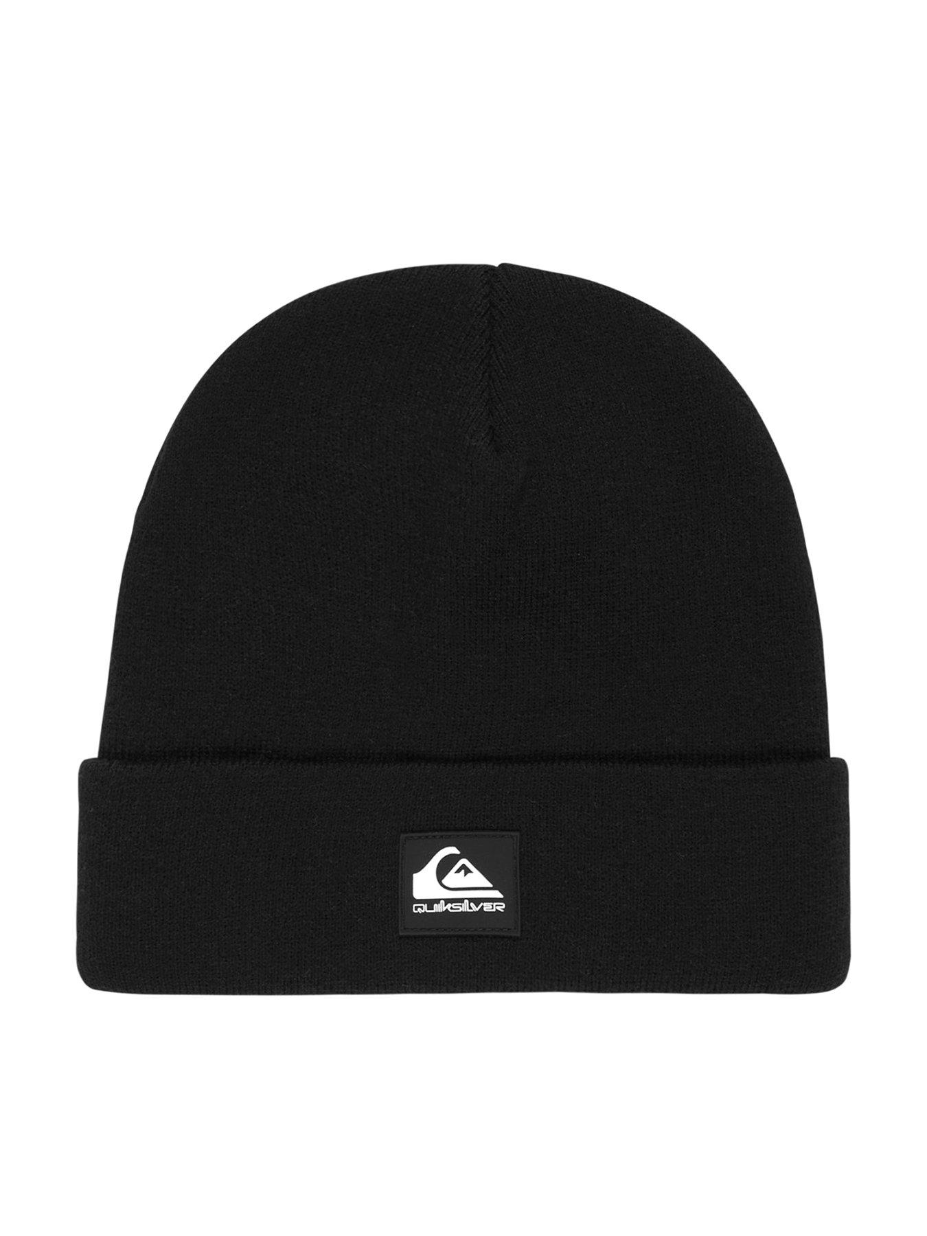 Quiksilver Mens Skiing Brigade Beanie Hat - Black