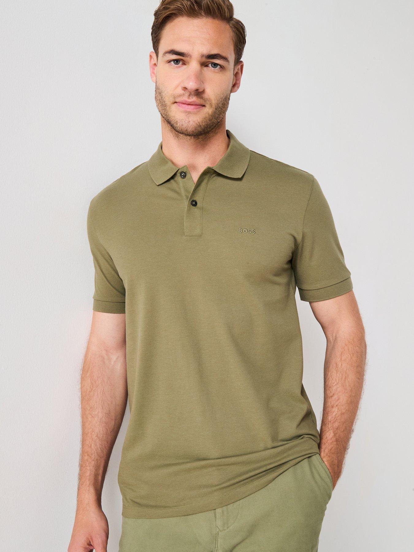 undefined Pallas Regular Cotton Pique Polo Shirt - Light Green
