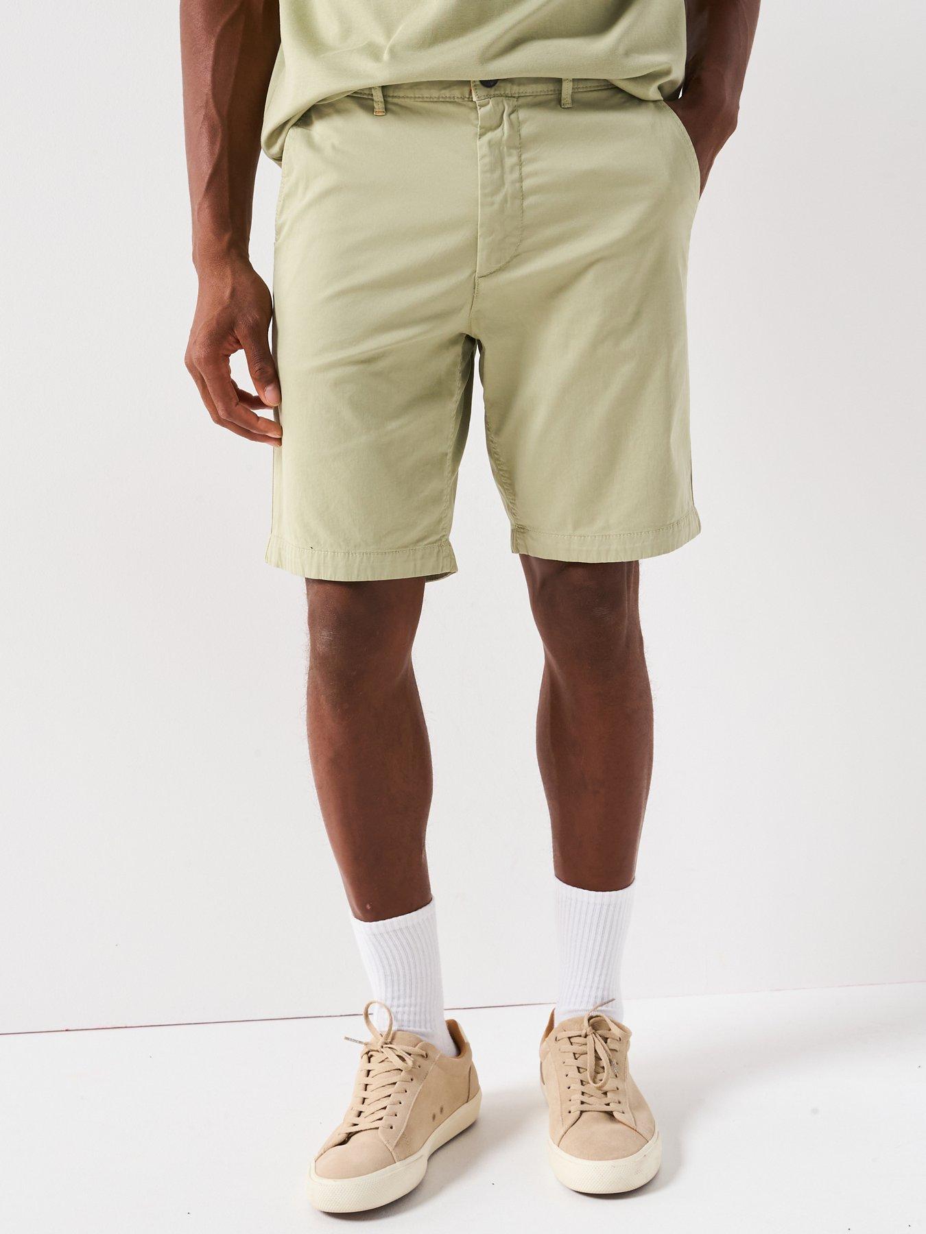 undefined Chino Slim Fit Shorts - Green