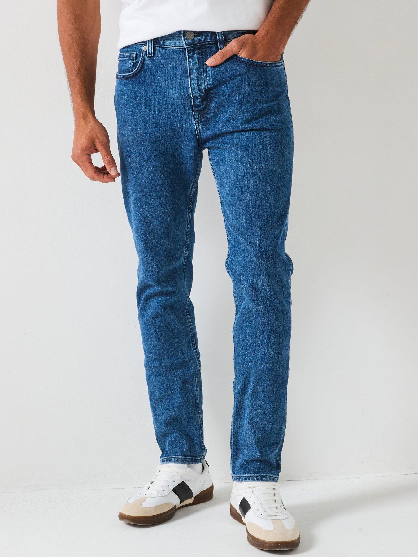 undefined Boss Delaware Slim Fit Jeans - Mid Wash