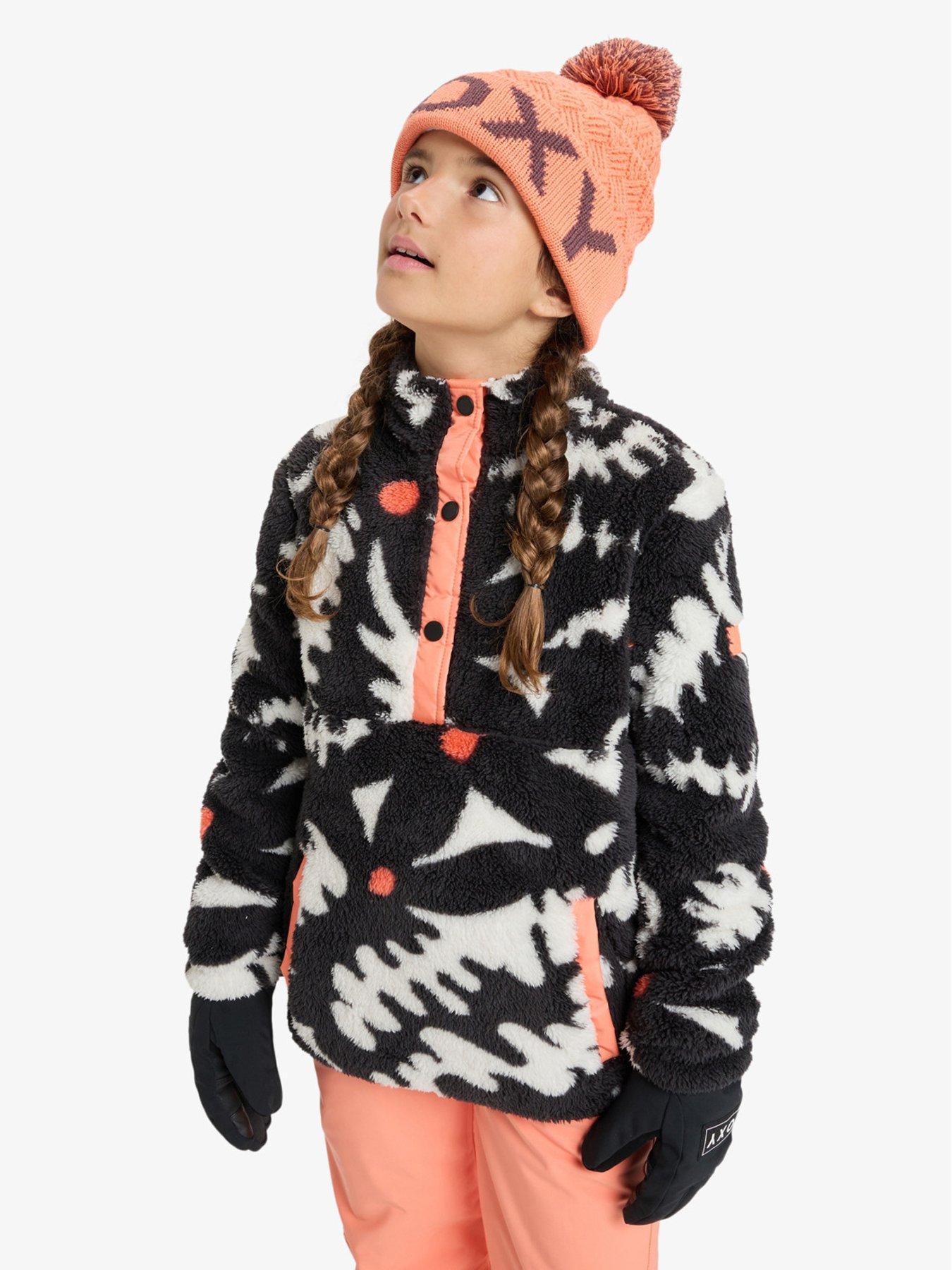 Roxy Junior Girls Skiing Alabama Fleece - Black | Very