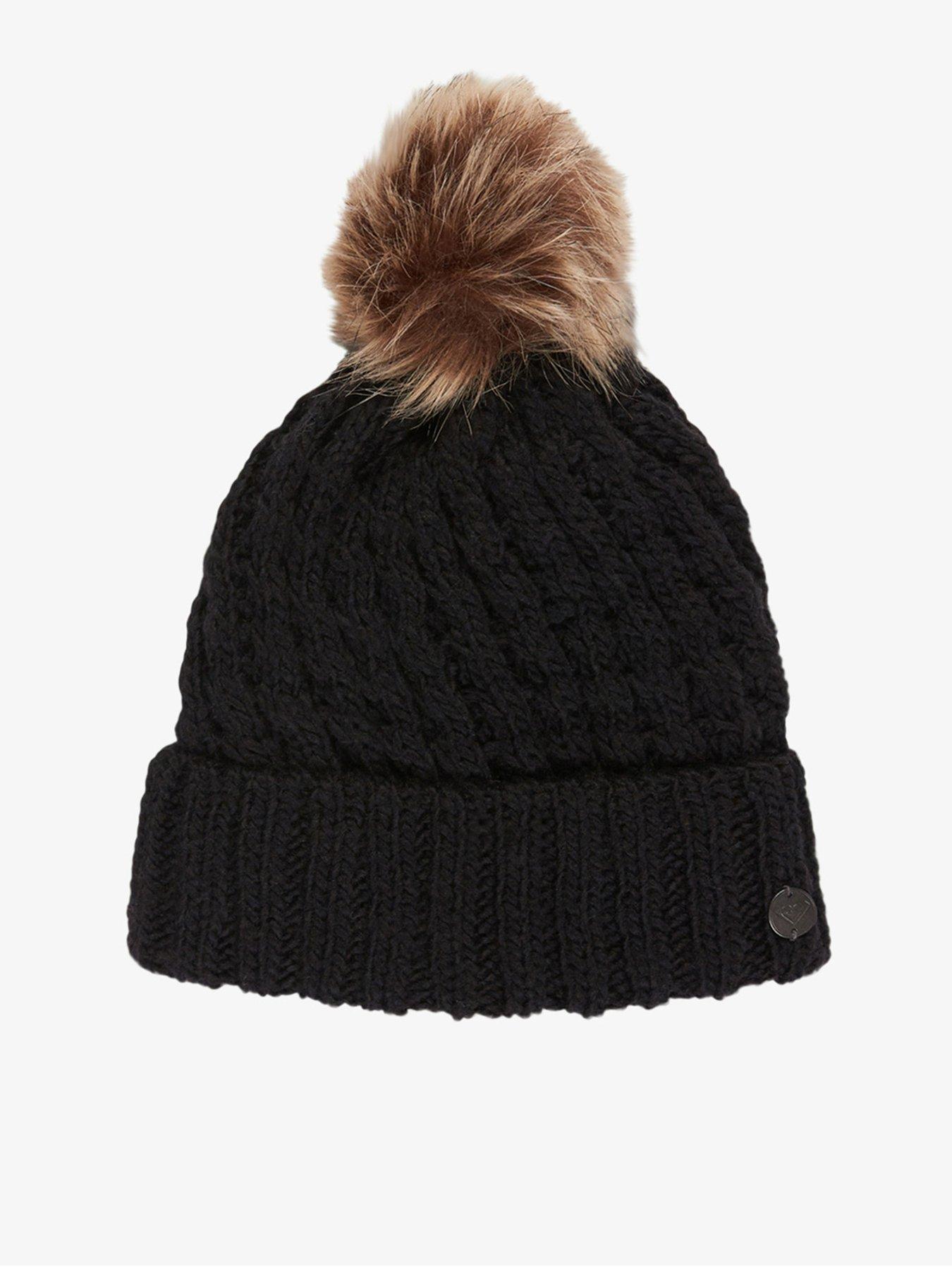 Roxy Junior Girls Blizzard Beanie Hat - Black