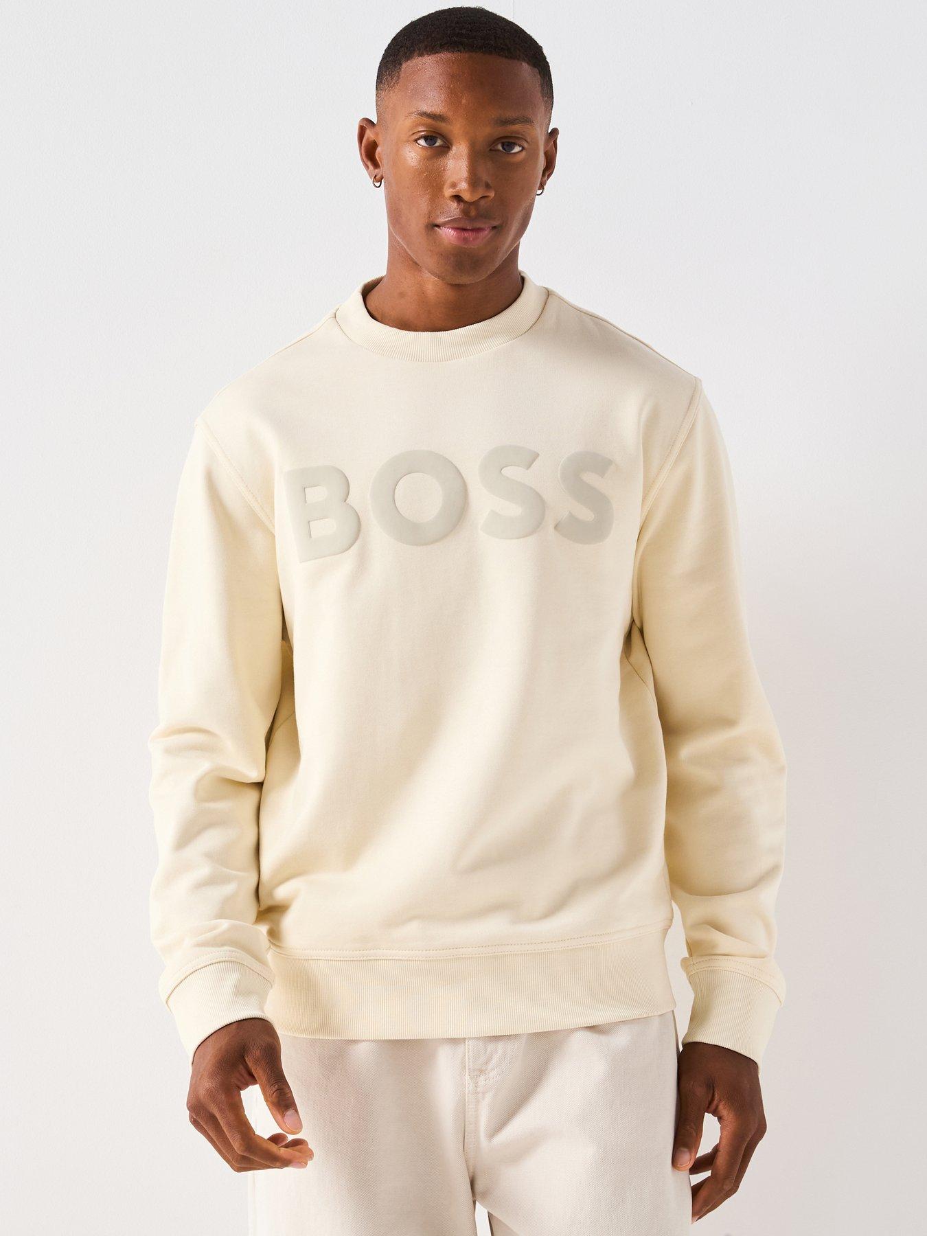 undefined Webasic Logo Crew Sweatshirt - Beige