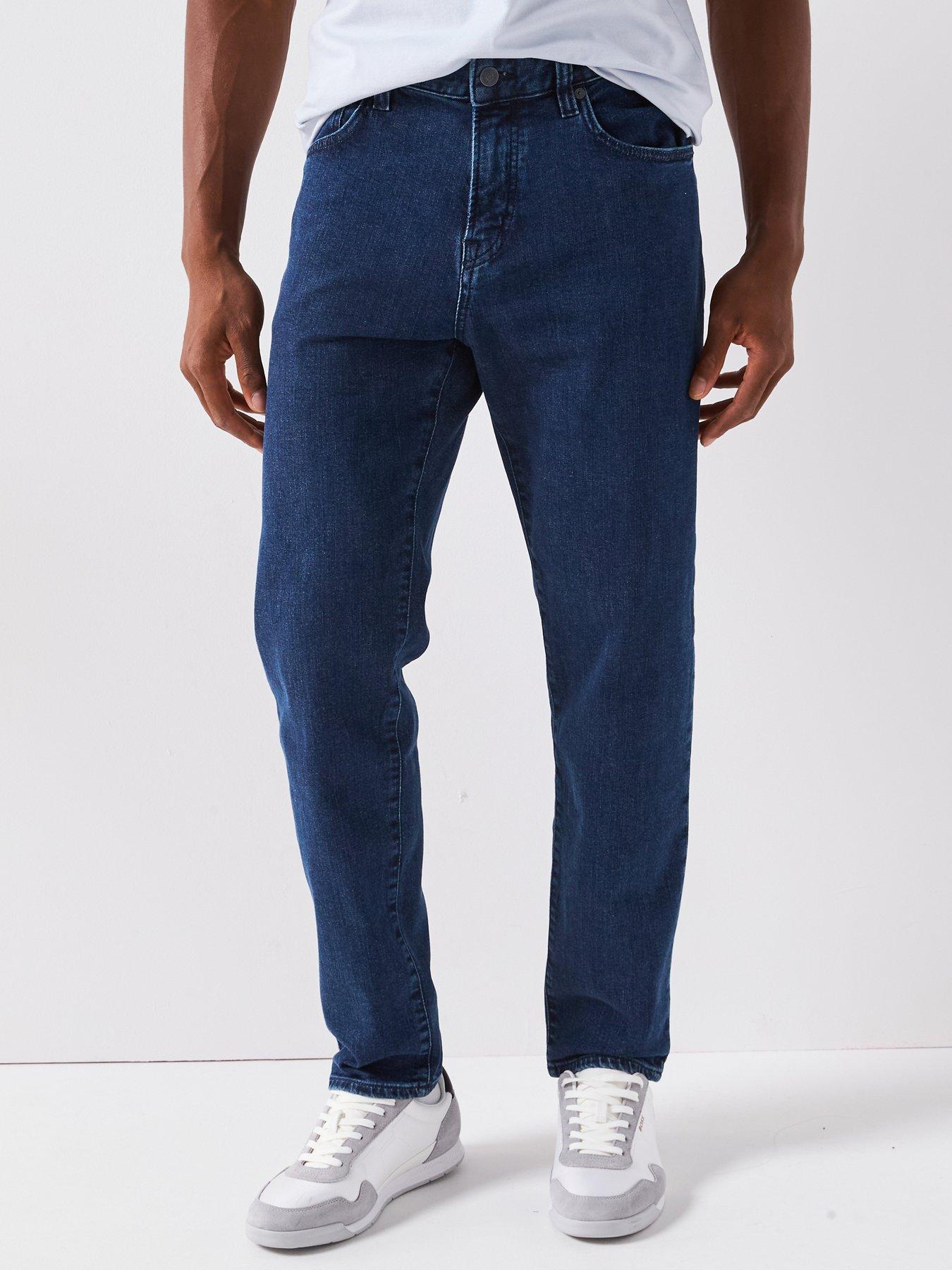 BOSS ReMaine Regular Fit Jeans - Dark Wash