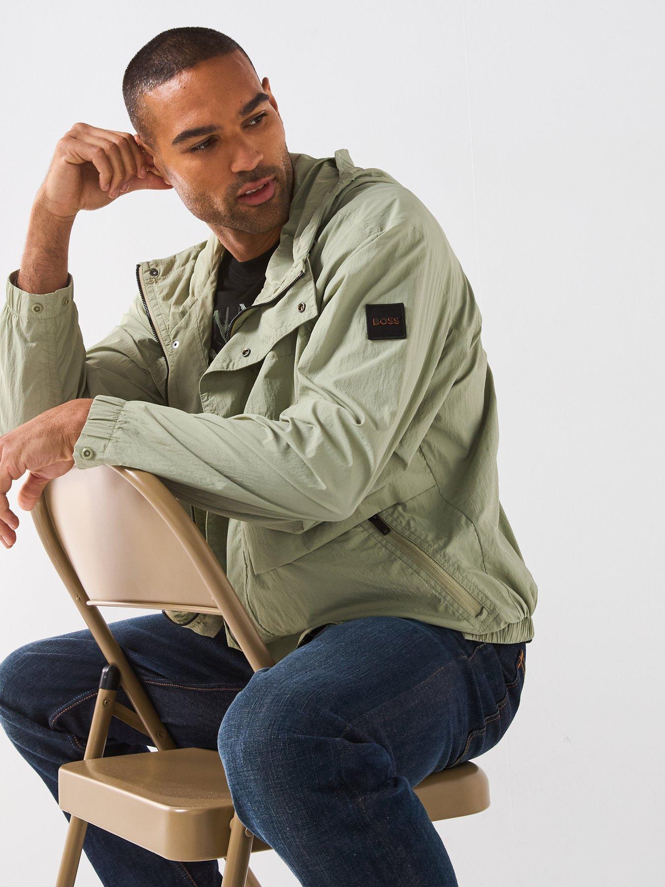 Image 6 of 6 of BOSS Omusk W Lightweight Jacket - Green