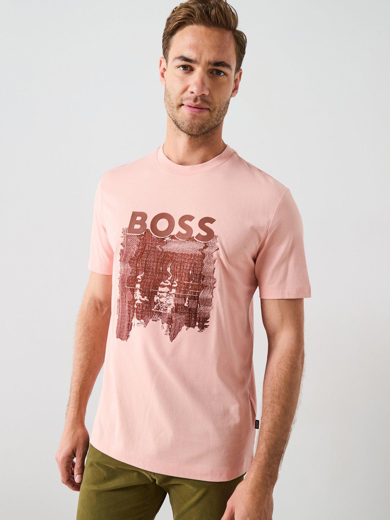 undefined C-Thompson 214 Regular Fit Graphic T-Shirt - Pink