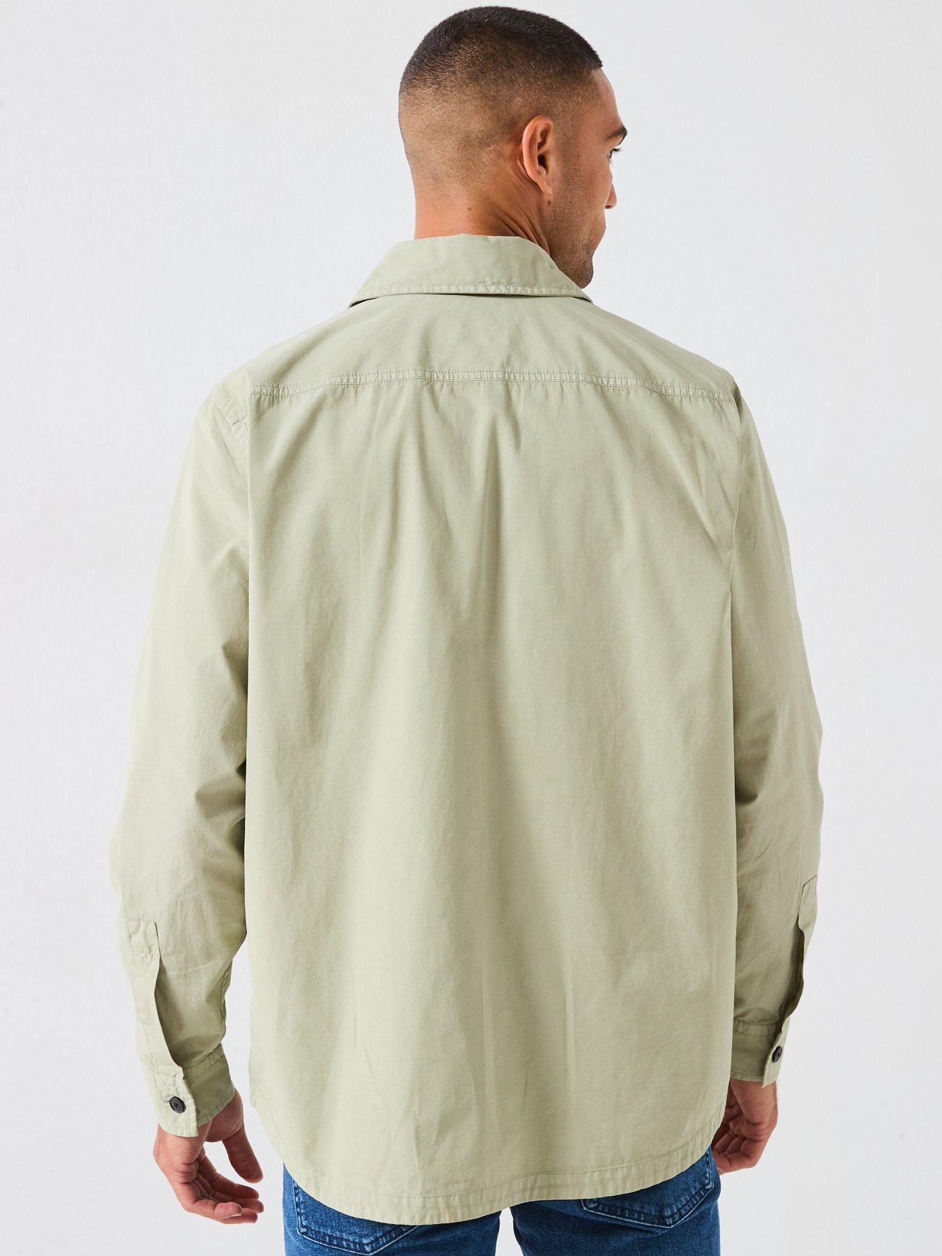 Image 2 of 6 of BOSS Oversized Fit Shirt - Green