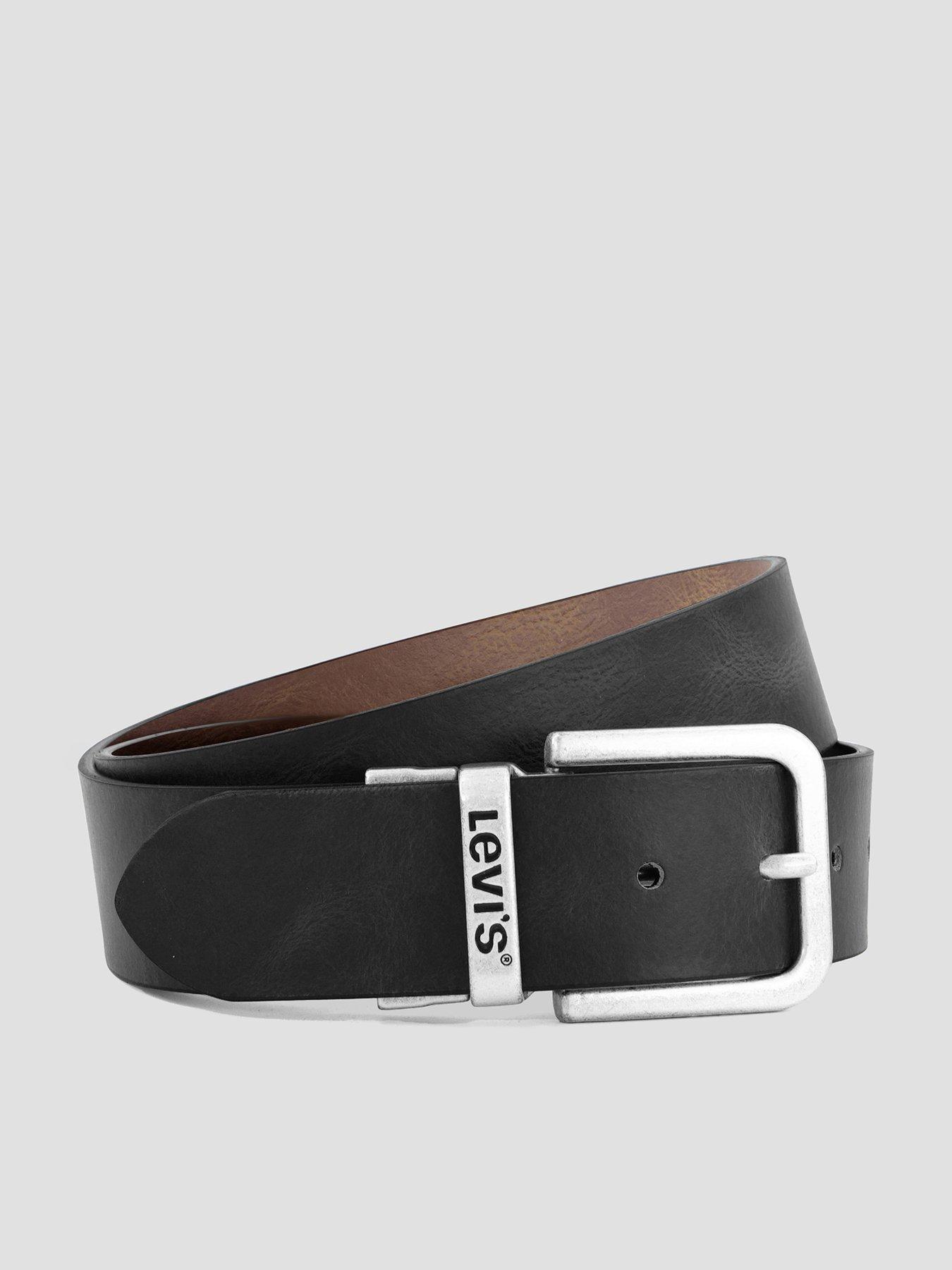 Levi's Reversible Core Leather Belt - Black