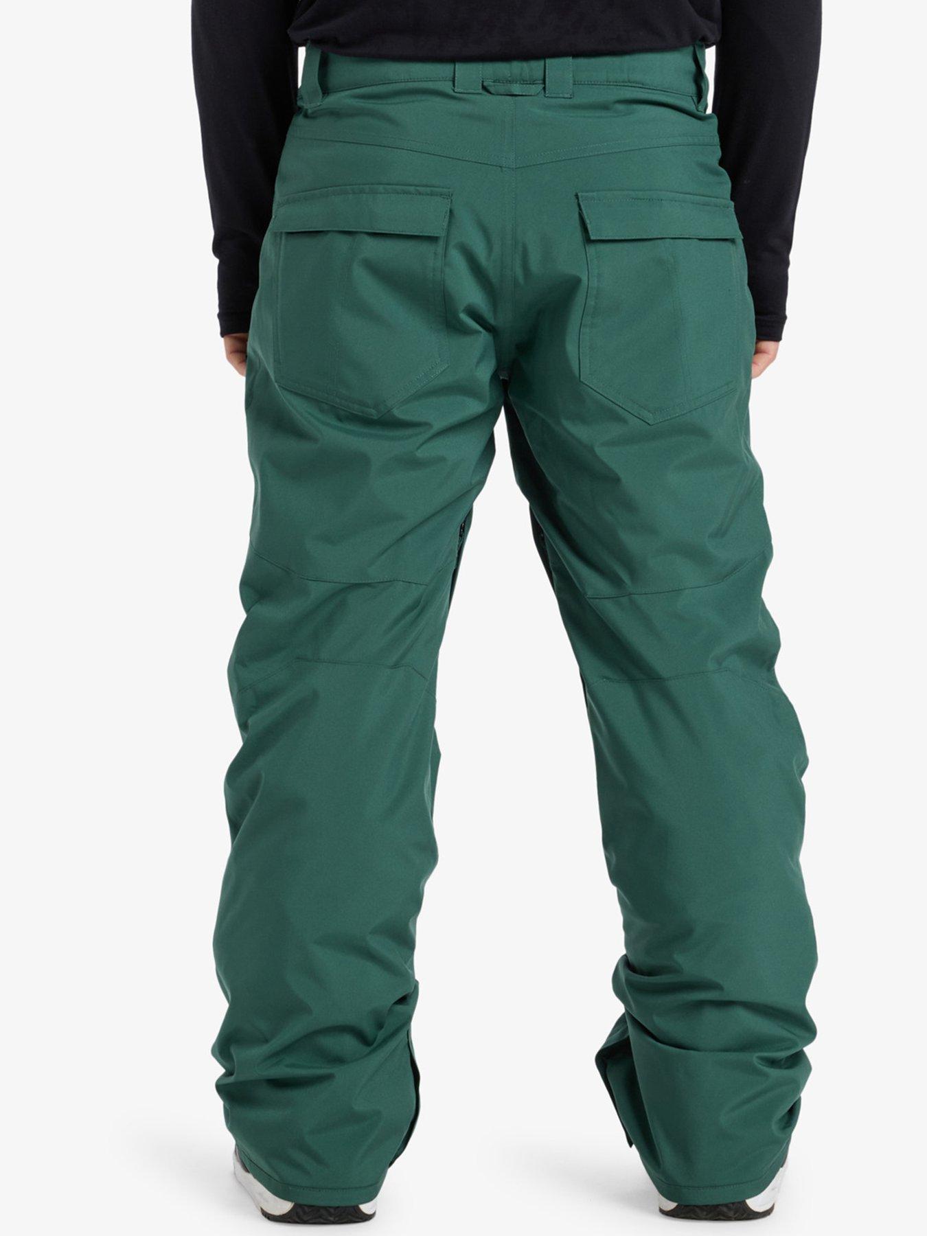 Image 2 of 6 of Quiksilver Mens Skiing Estate Pants - Green