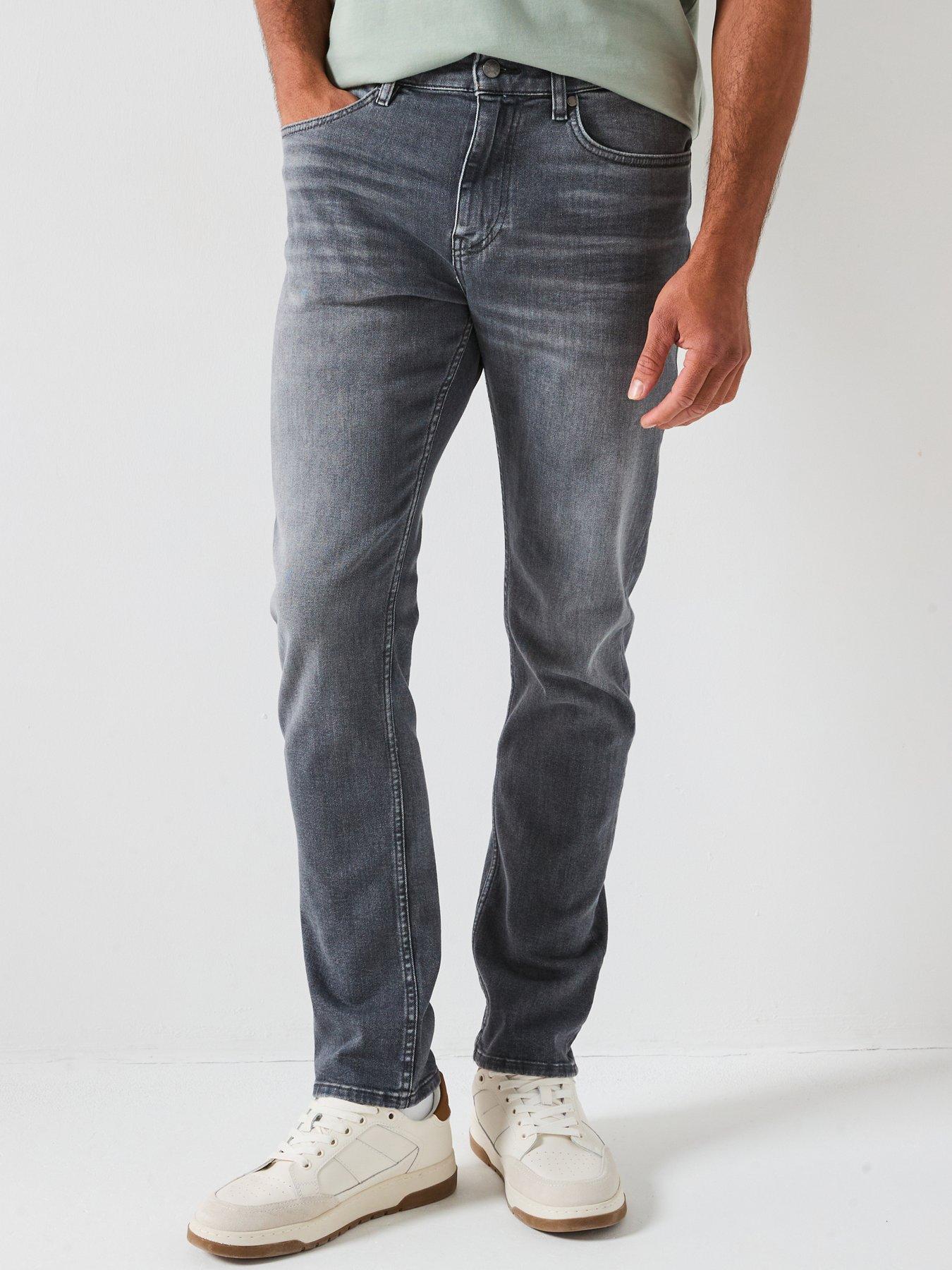 undefined H-Delaware Slim Fit Jeans - Grey