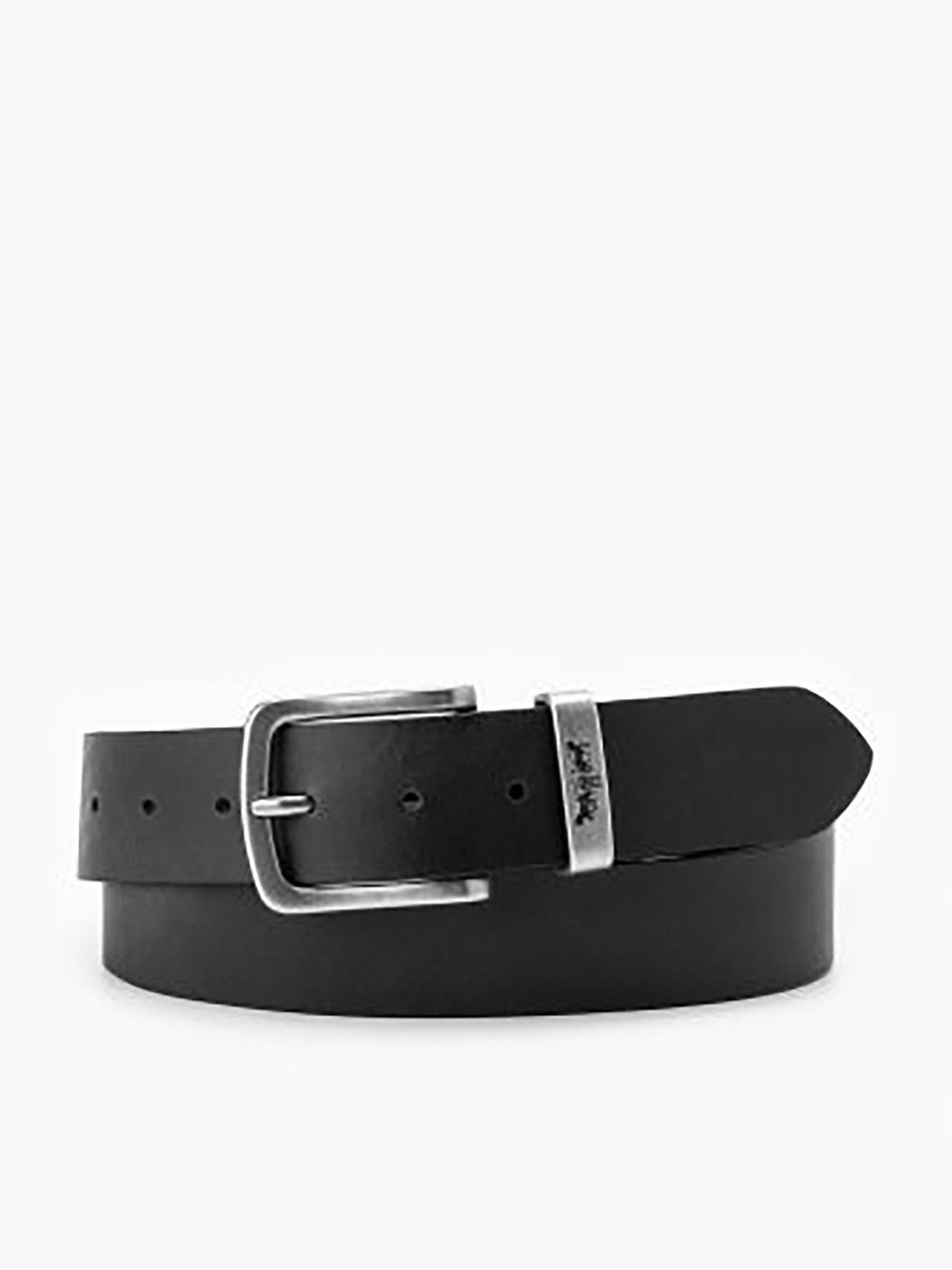 undefined Metal Two Horse Keeper Leather Belt