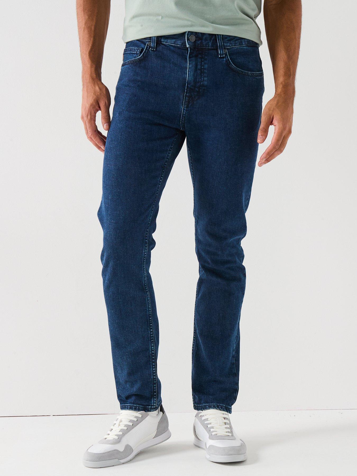 undefined Boss Delaware Slim Fit Jeans - Mid Wash