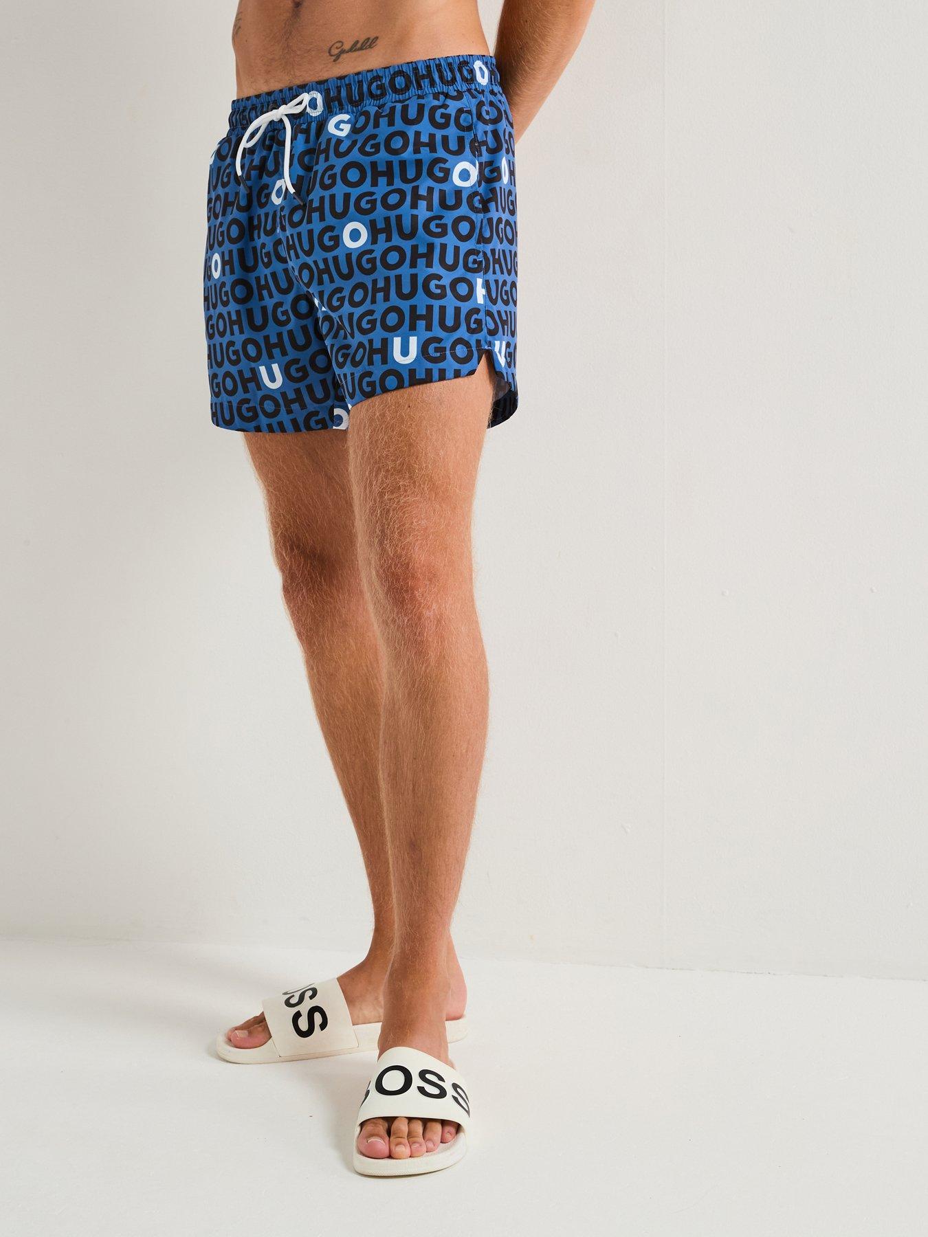 undefined Bodywear Tortuga All Over Logo Swim Shorts - Blue