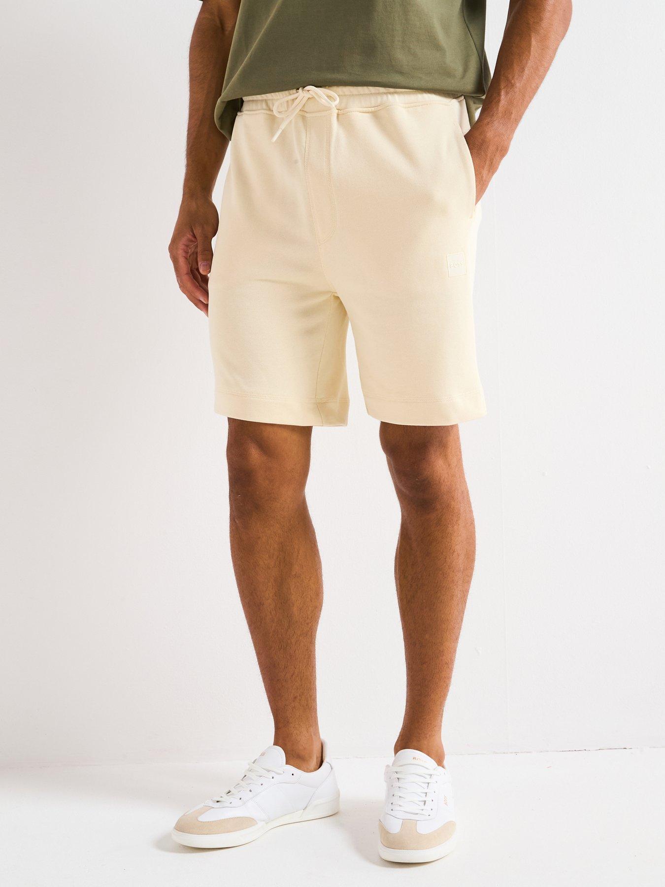 undefined Boss Sewalk Jersey Shorts - Beige
