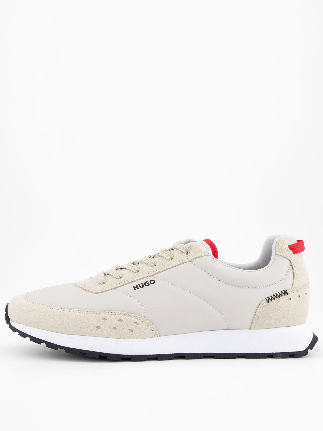 undefined Icelin Nylon Runner Trainers - Beige