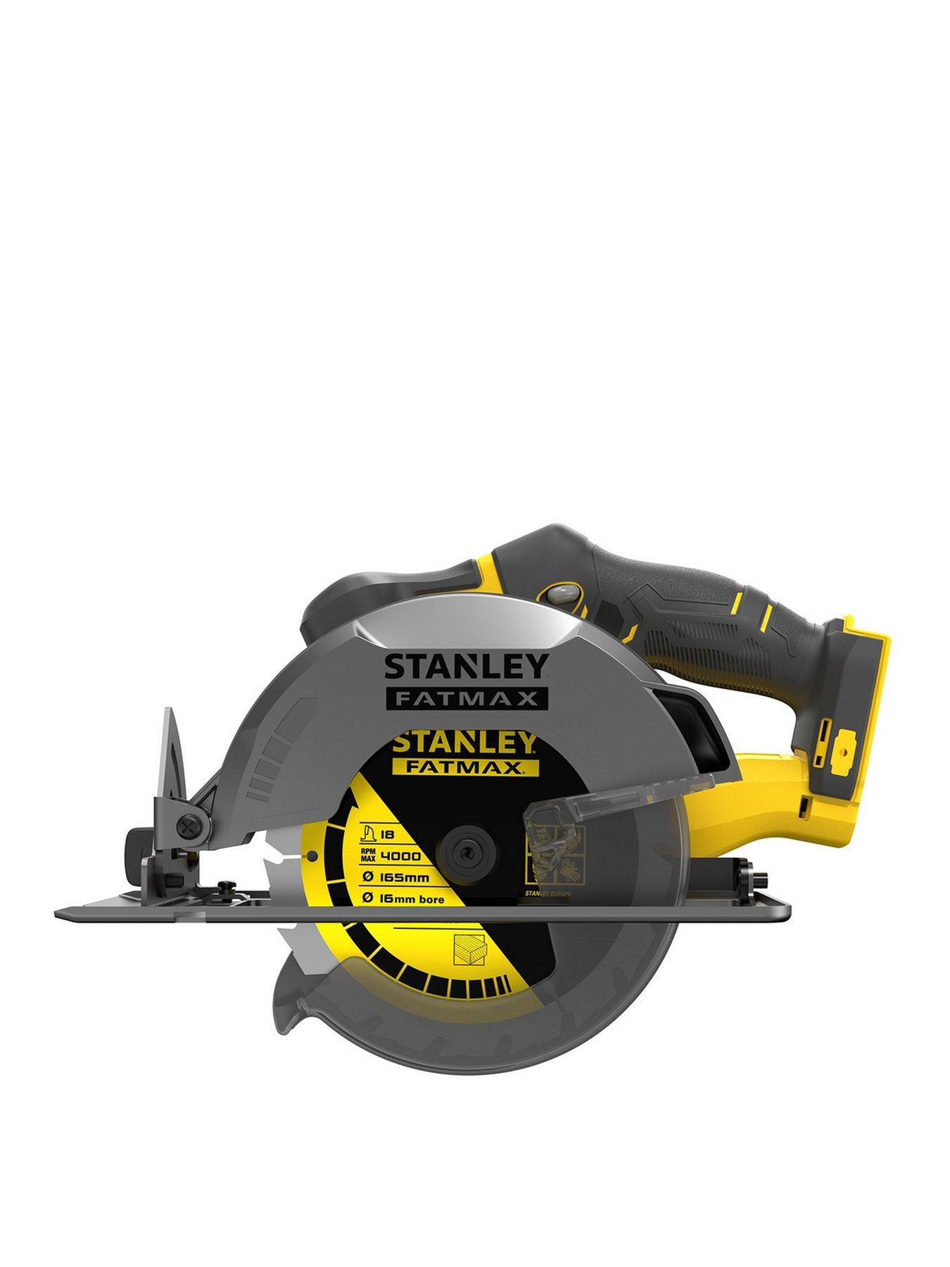 undefined 18V STANLEY FATMAX V20 Cordless Circular Saw (Tool Only) SFMCS500B-XJ