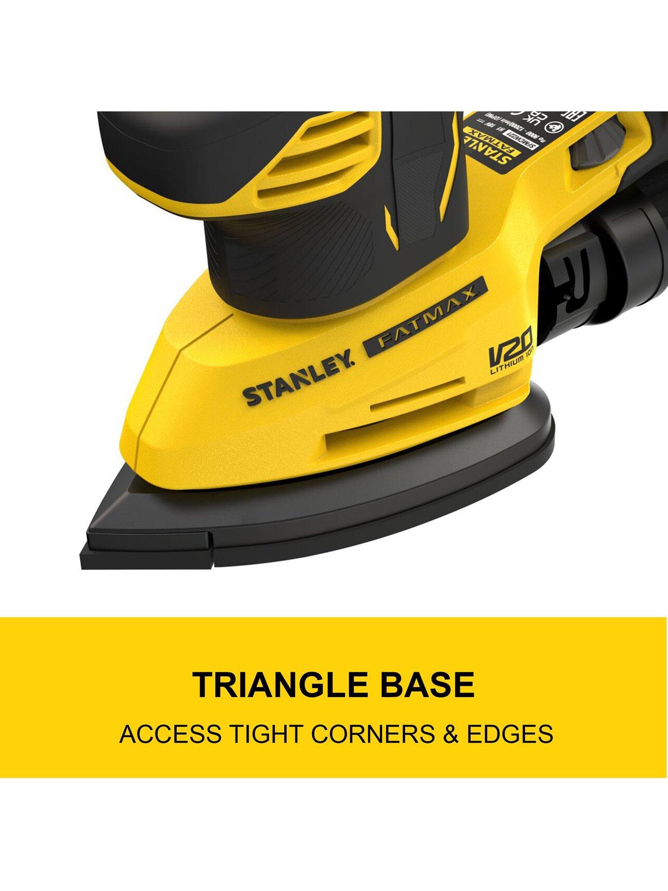 Stanley FatMax 18V STANLEY FATMAX V20 Cordless Detail Sander (Tool Only ...