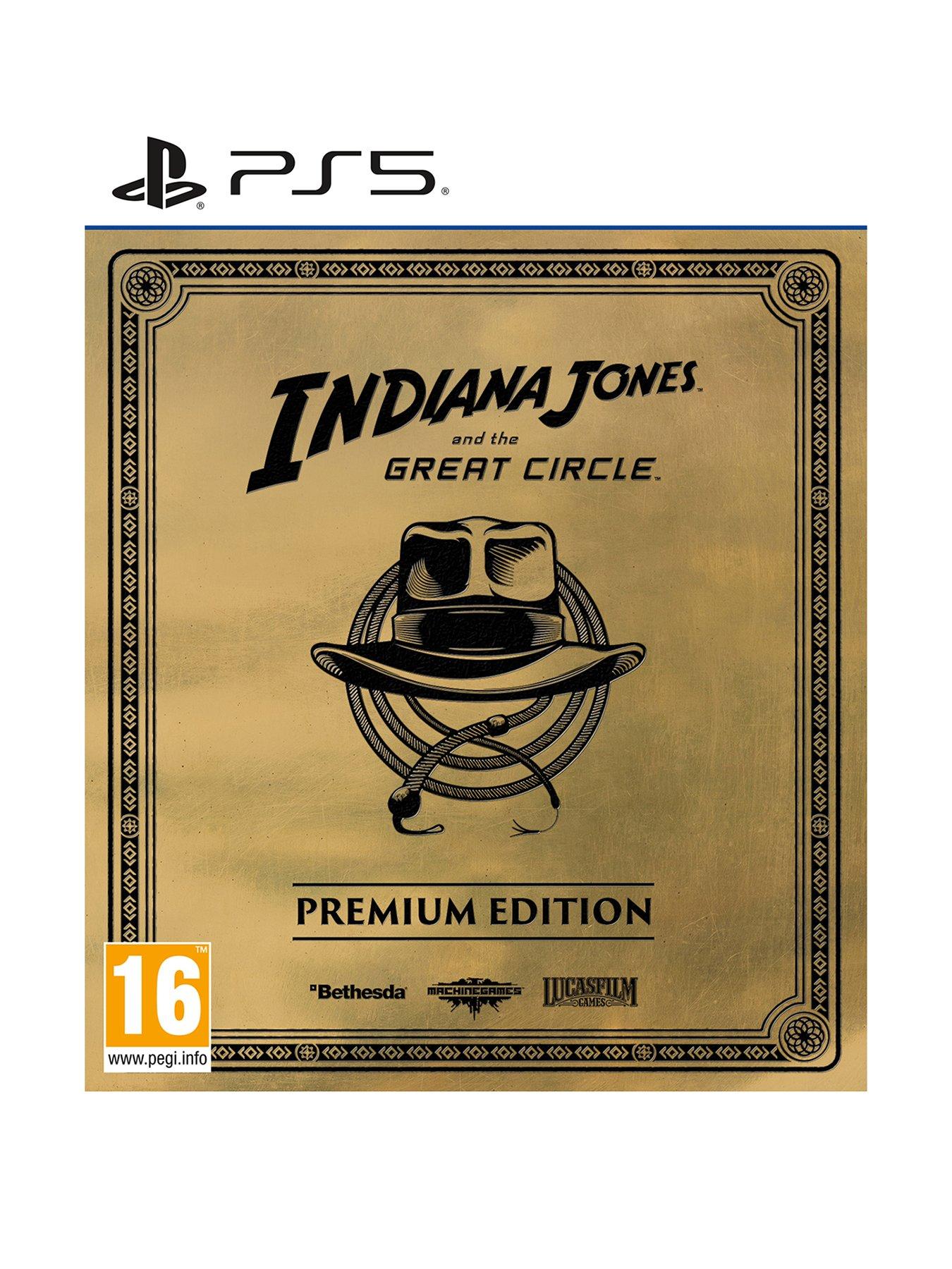 Image 1 of 8 of PlayStation 5 Indiana Jones and the Great Circle: Premium Edition &ndash; PlayStation 5