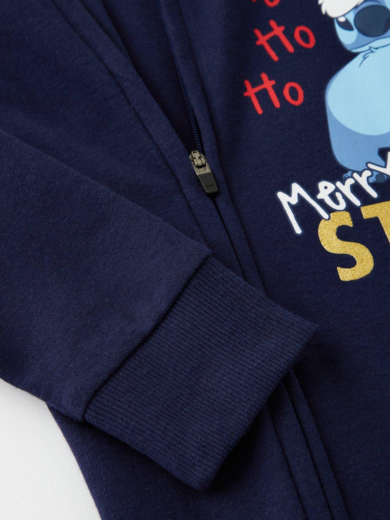 Image 4 of 5 of Disney Lilo & Stitch Baby Disney Lilo &amp; Stitch Festive Family Sleepsuit