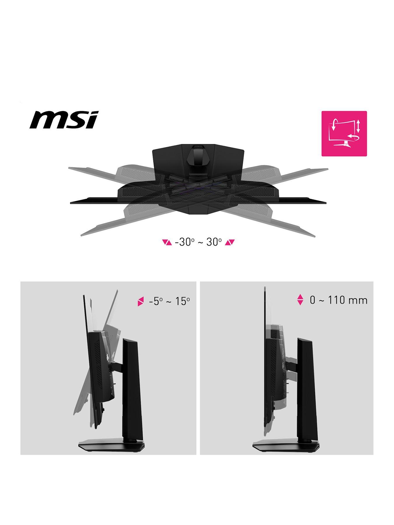 Image 2 of 7 of MSI MPG 321URXW QD-OLED 32-inch, 4K UHD, 240Hz, 0.03ms, Adaptive Sync, White Gaming Monitor
