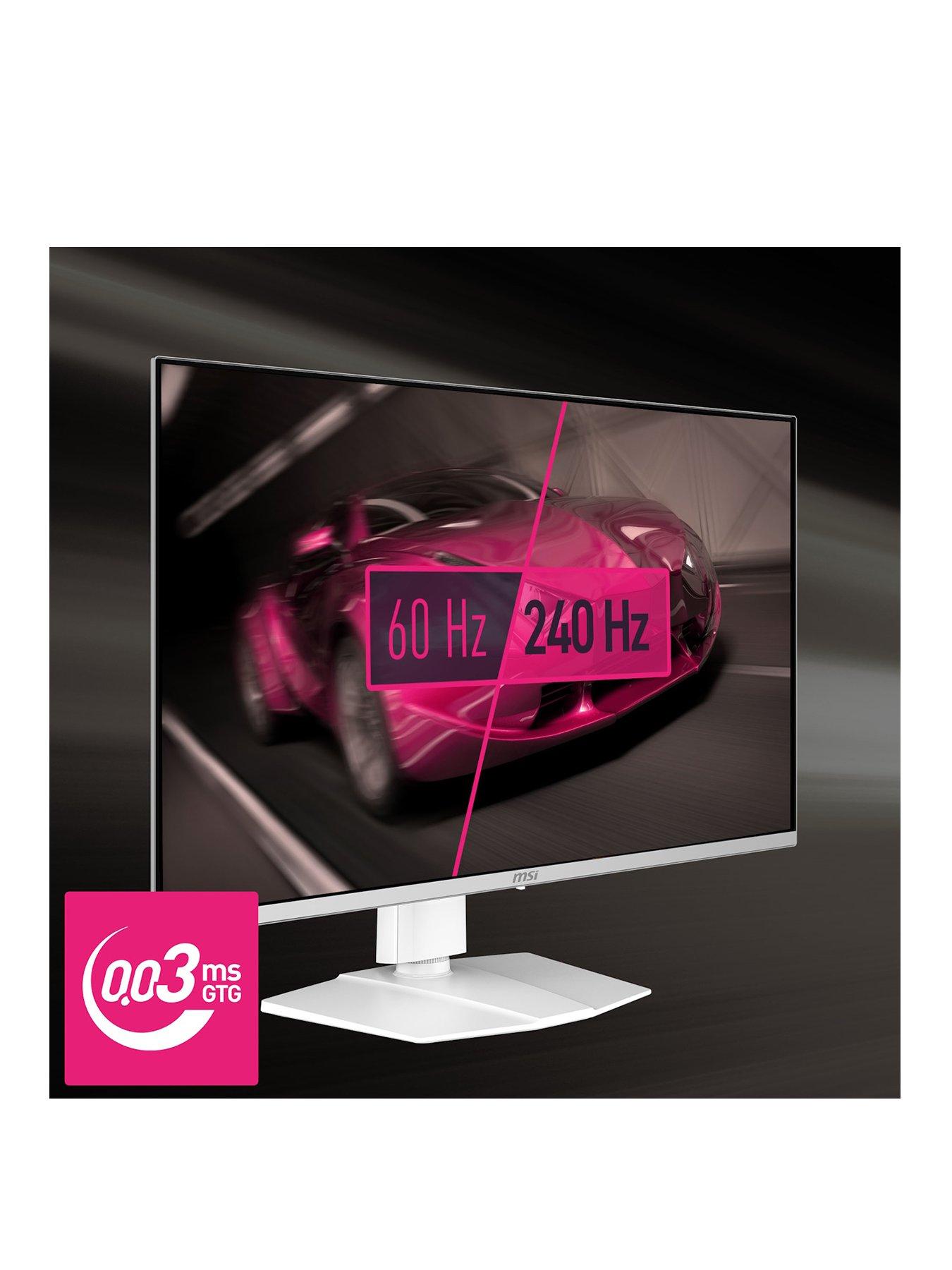 Image 3 of 7 of MSI MPG 321URXW QD-OLED 32-inch, 4K UHD, 240Hz, 0.03ms, Adaptive Sync, White Gaming Monitor