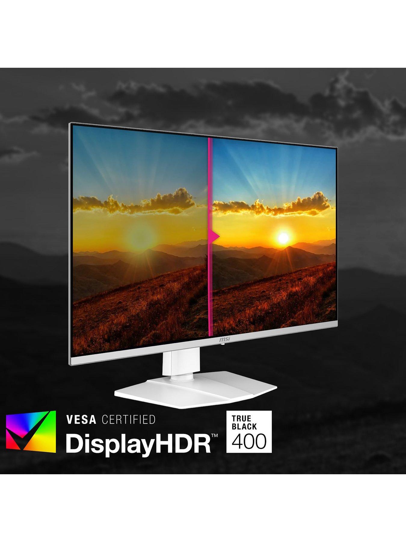 Image 6 of 7 of MSI MPG 321URXW QD-OLED 32-inch, 4K UHD, 240Hz, 0.03ms, Adaptive Sync, White Gaming Monitor