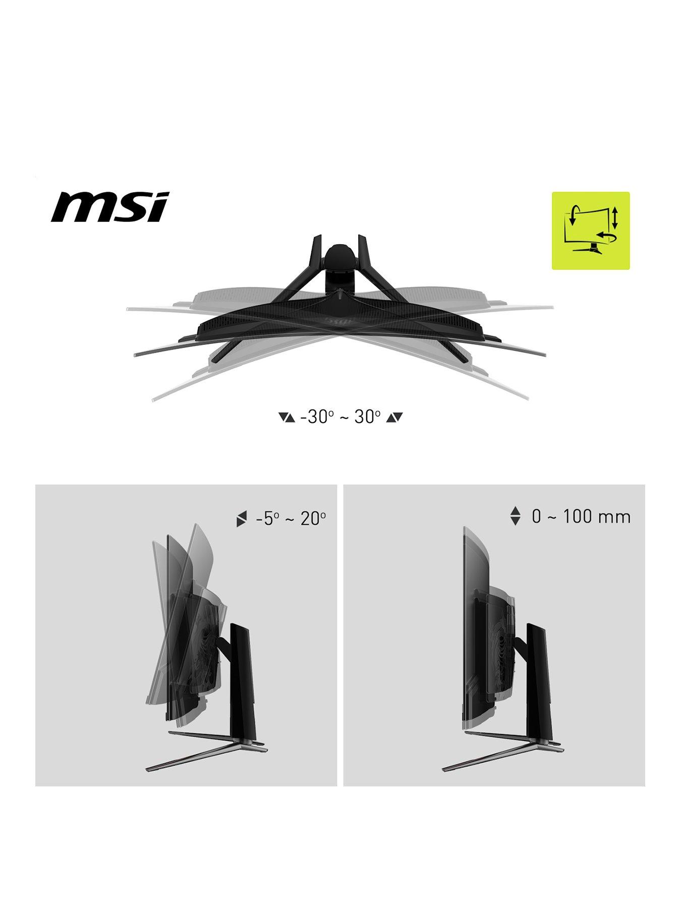 Image 2 of 7 of MSI MAG 321CUP QD-OLED 32-inch, 4K UHD, 165Hz, 0.03ms, Adaptive Sync, Curved Gaming Monitor