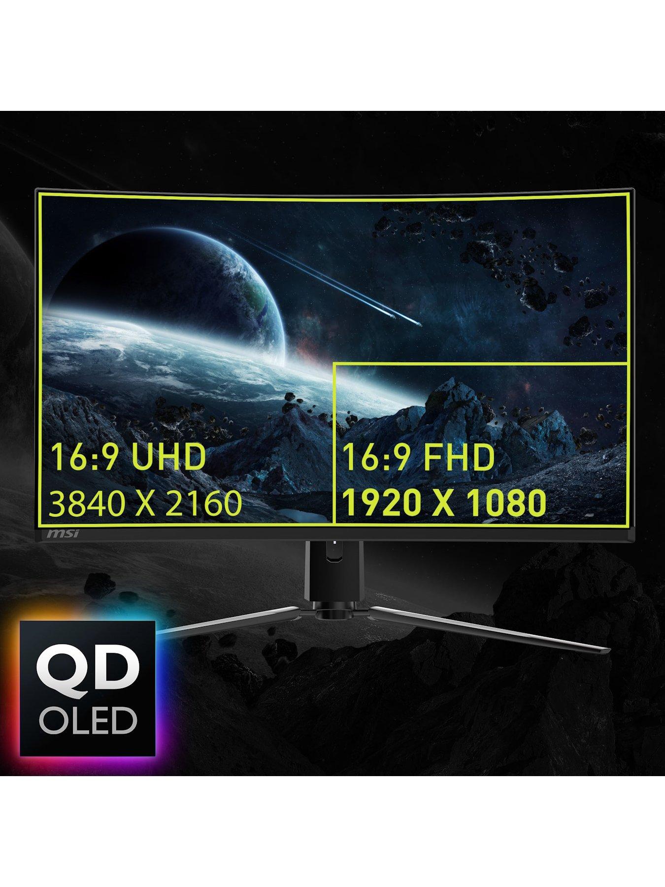 Image 4 of 7 of MSI MAG 321CUP QD-OLED 32-inch, 4K UHD, 165Hz, 0.03ms, Adaptive Sync, Curved Gaming Monitor