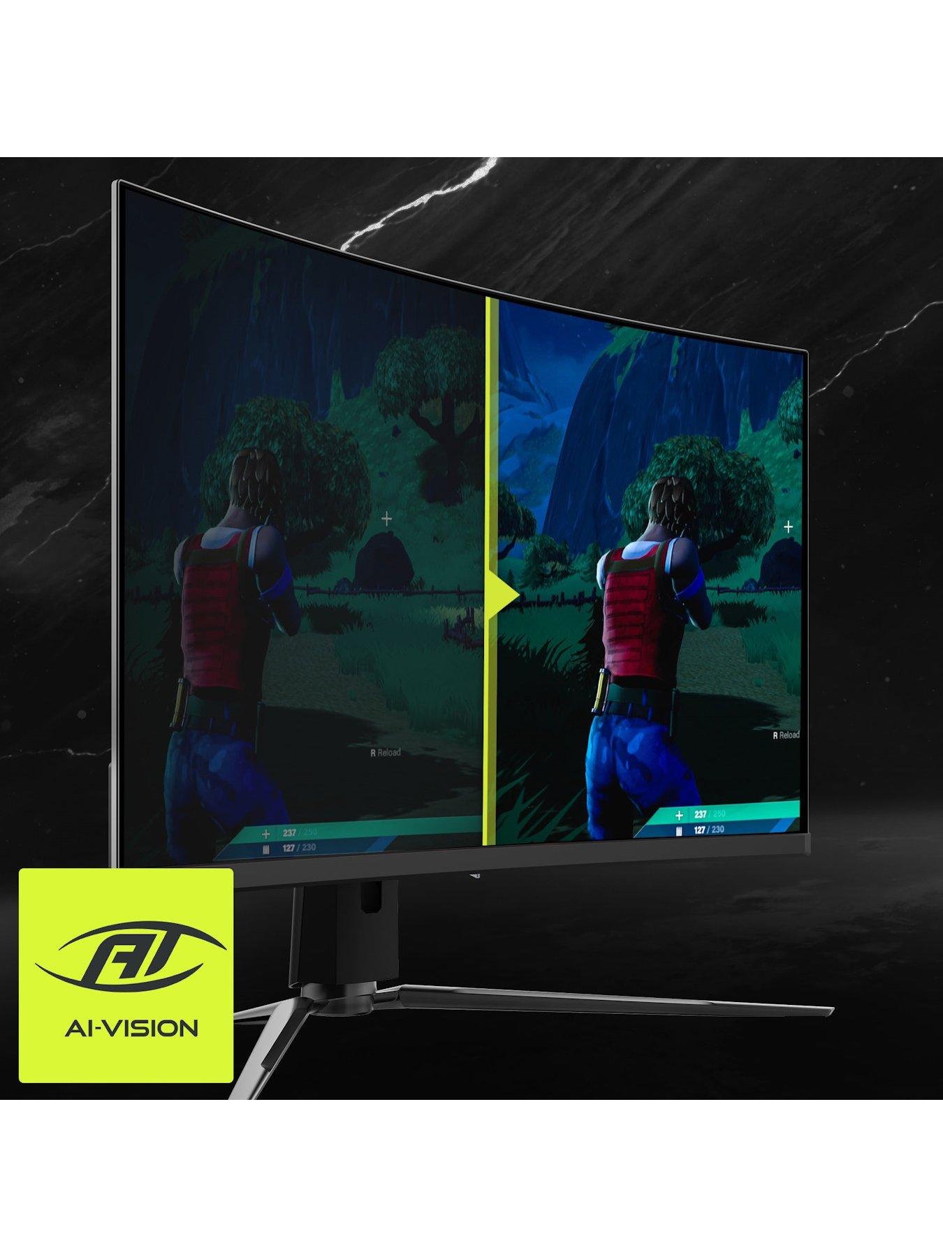Image 6 of 7 of MSI MAG 321CUP QD-OLED 32-inch, 4K UHD, 165Hz, 0.03ms, Adaptive Sync, Curved Gaming Monitor