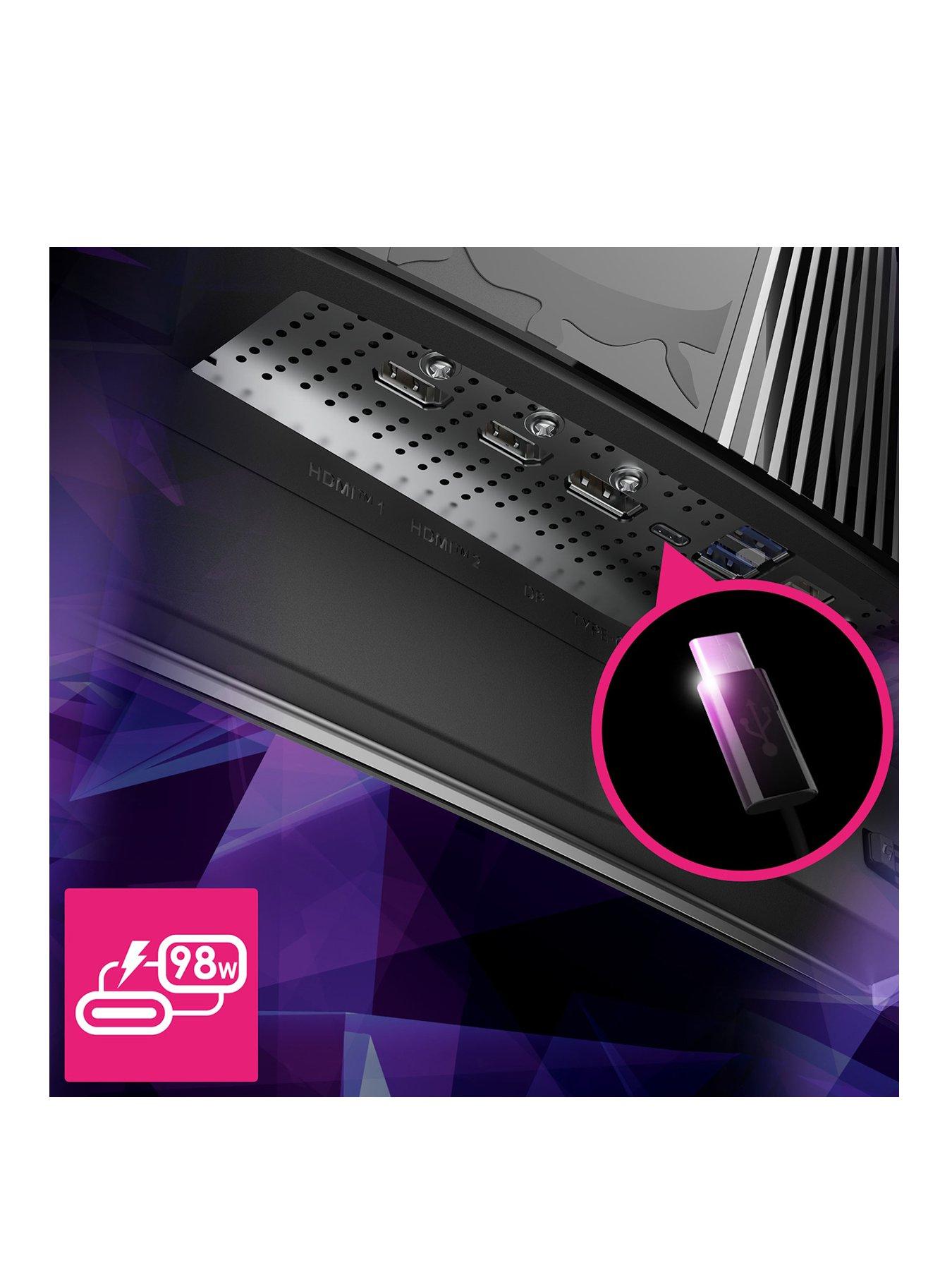 Image 2 of 7 of MSI MPG 321CURX QD-OLED 32-inch, 4K UHD, 240Hz, 0.03ms, Adaptive Sync, Curved Gaming Monitor