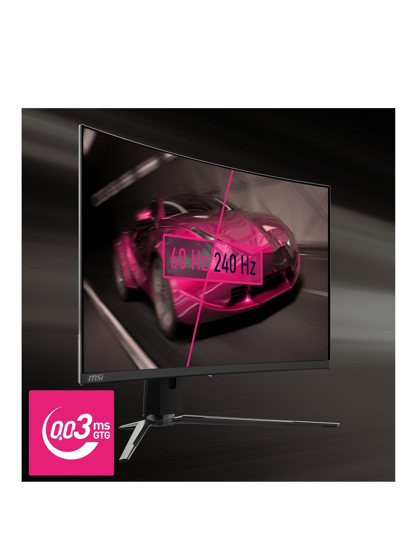 Image 3 of 7 of MSI MPG 321CURX QD-OLED 32-inch, 4K UHD, 240Hz, 0.03ms, Adaptive Sync, Curved Gaming Monitor