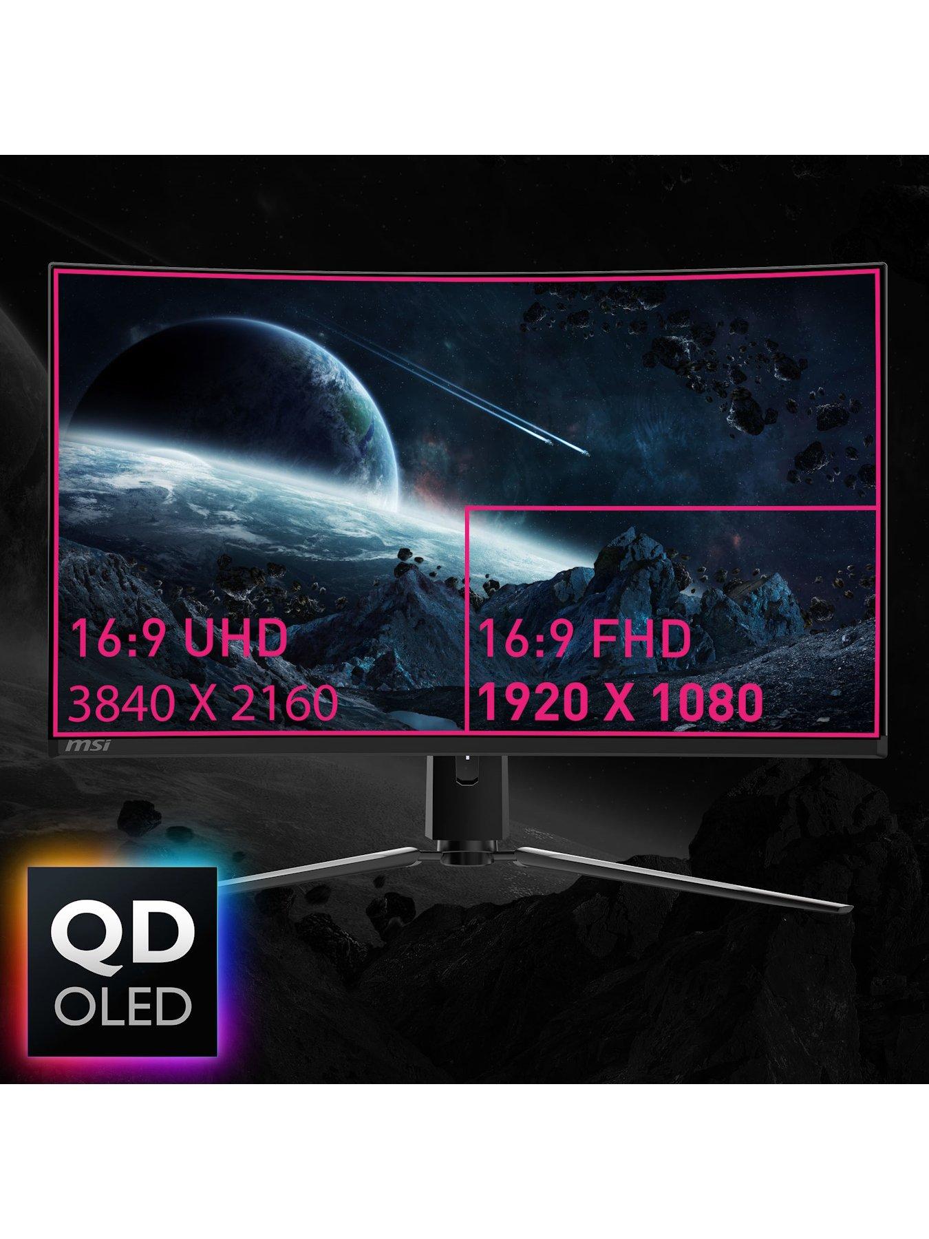 Image 4 of 7 of MSI MPG 321CURX QD-OLED 32-inch, 4K UHD, 240Hz, 0.03ms, Adaptive Sync, Curved Gaming Monitor