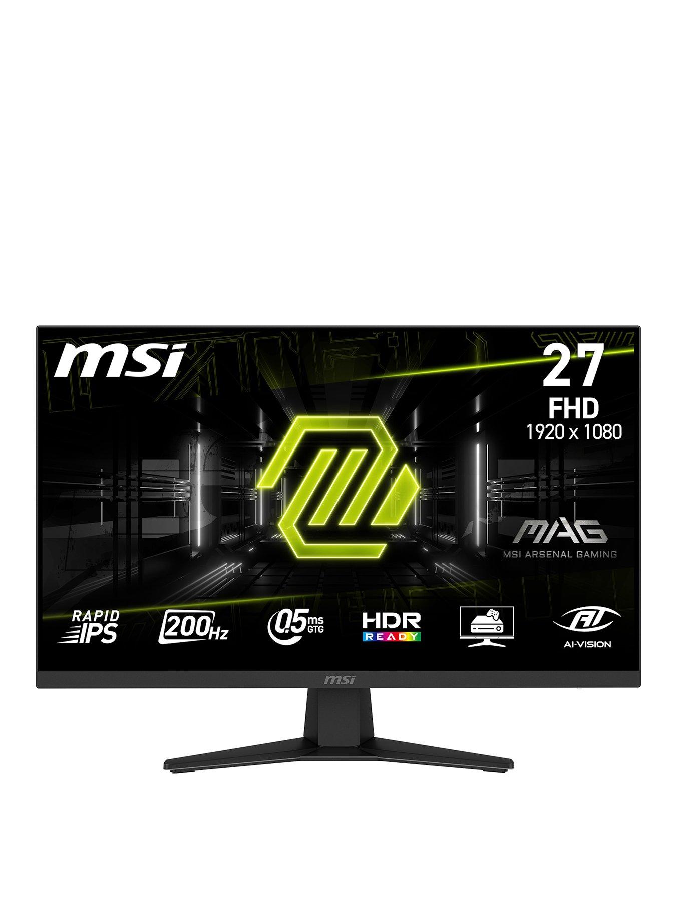 undefined MAG 274F 27-inch, Full HD, 200Hz, Rapid IPS, 0.5ms, Adaptive Sync Gaming Monitor